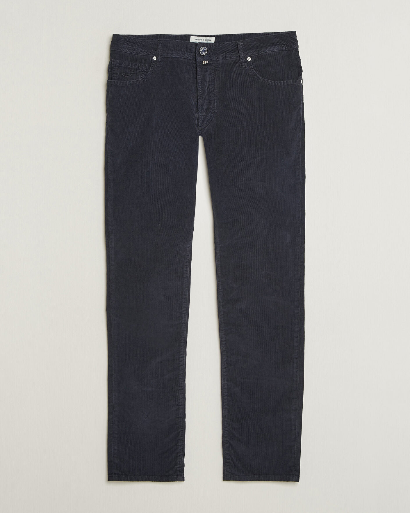 Mies | Housut | Jacob Cohën | Nick Slim Fit Cotton Trousers Navy