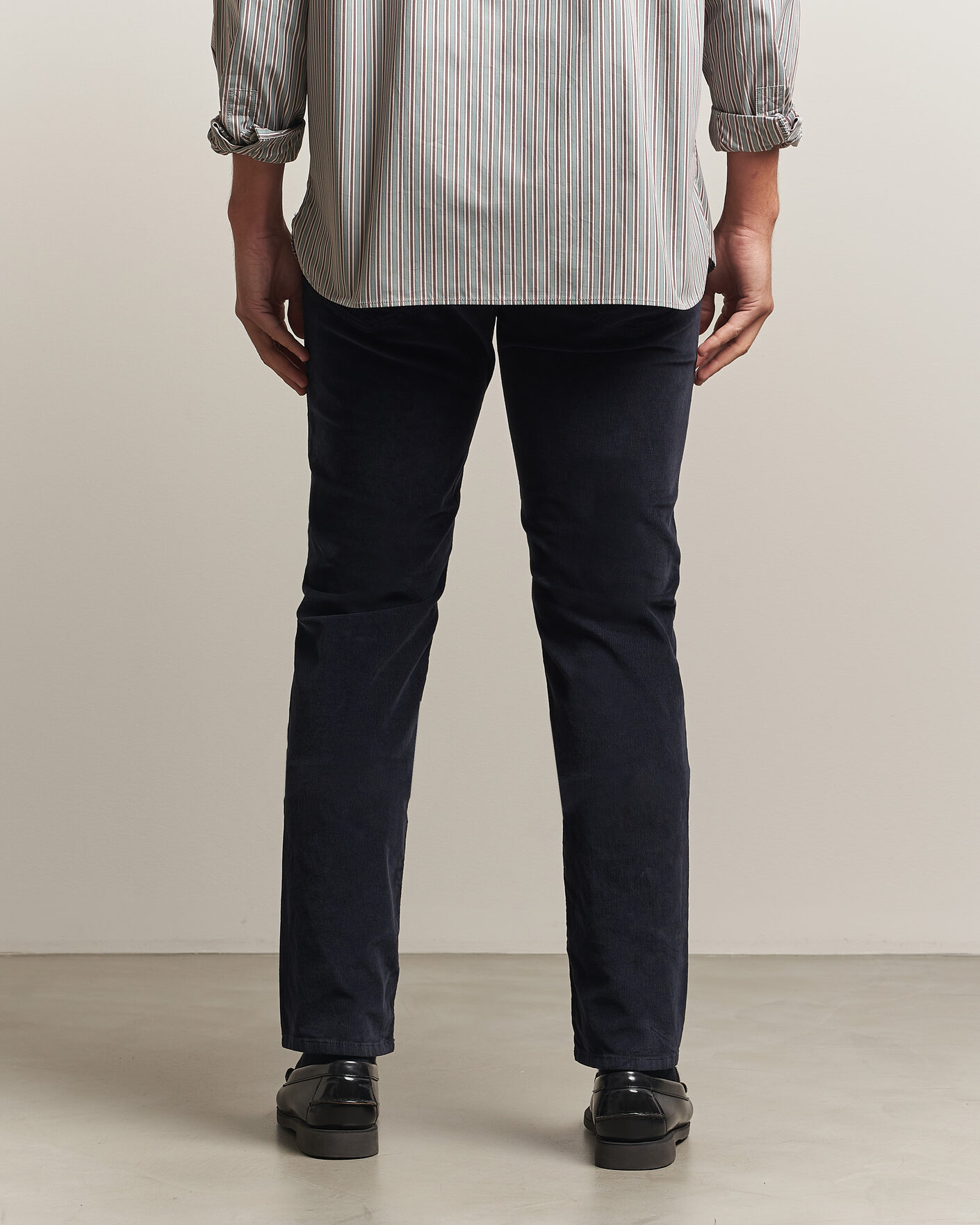 Mies | Housut | Jacob Cohën | Nick Slim Fit Cotton Trousers Navy