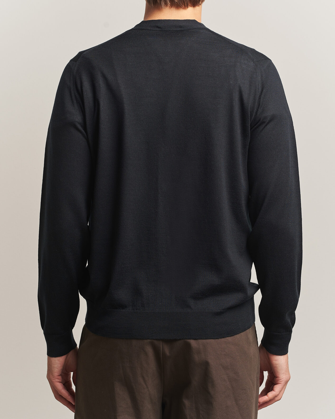 Mies | Puserot | John Smedley | Bradrick Extra Fine Merino Cardigan Black