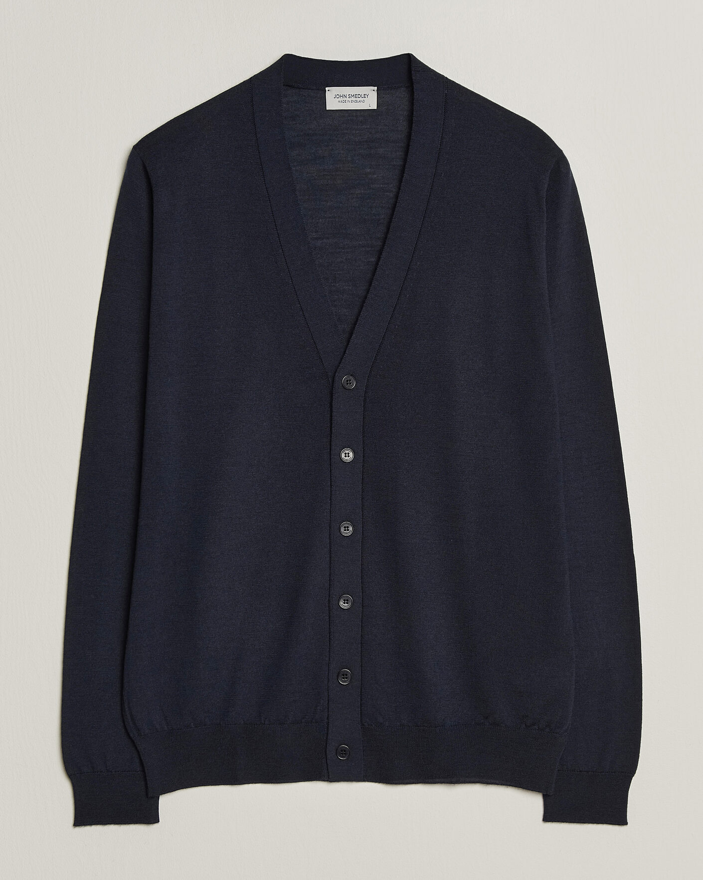 Mies | Puserot | John Smedley | Bradrick Extra Fine Merino Cardigan Midnight