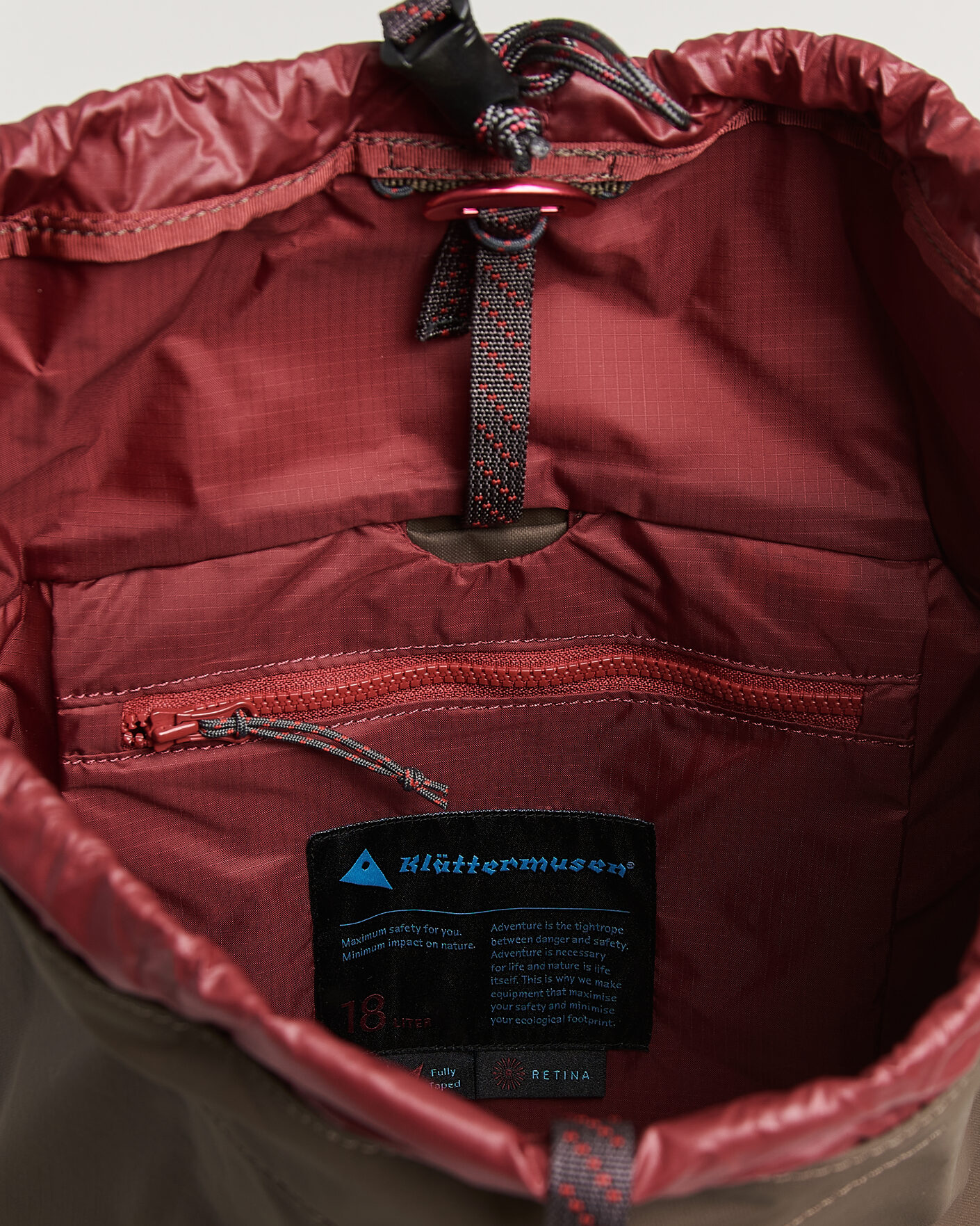 Mies | Laukut | Klättermusen | Fjörm Backpack 18L Slate Brown
