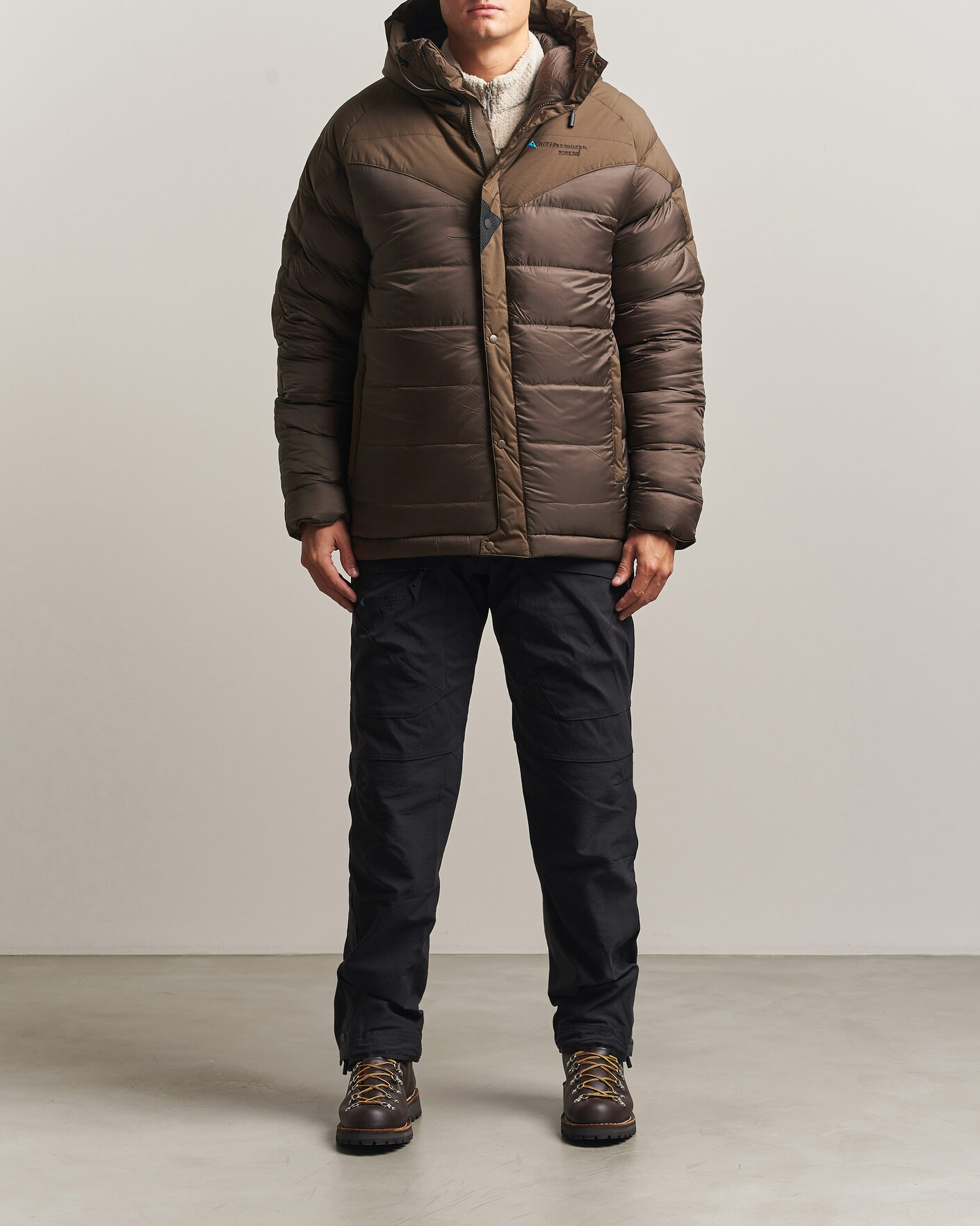 Mies | Takit | Klättermusen | Bore 3.0 Padded Jacket Slate Brown