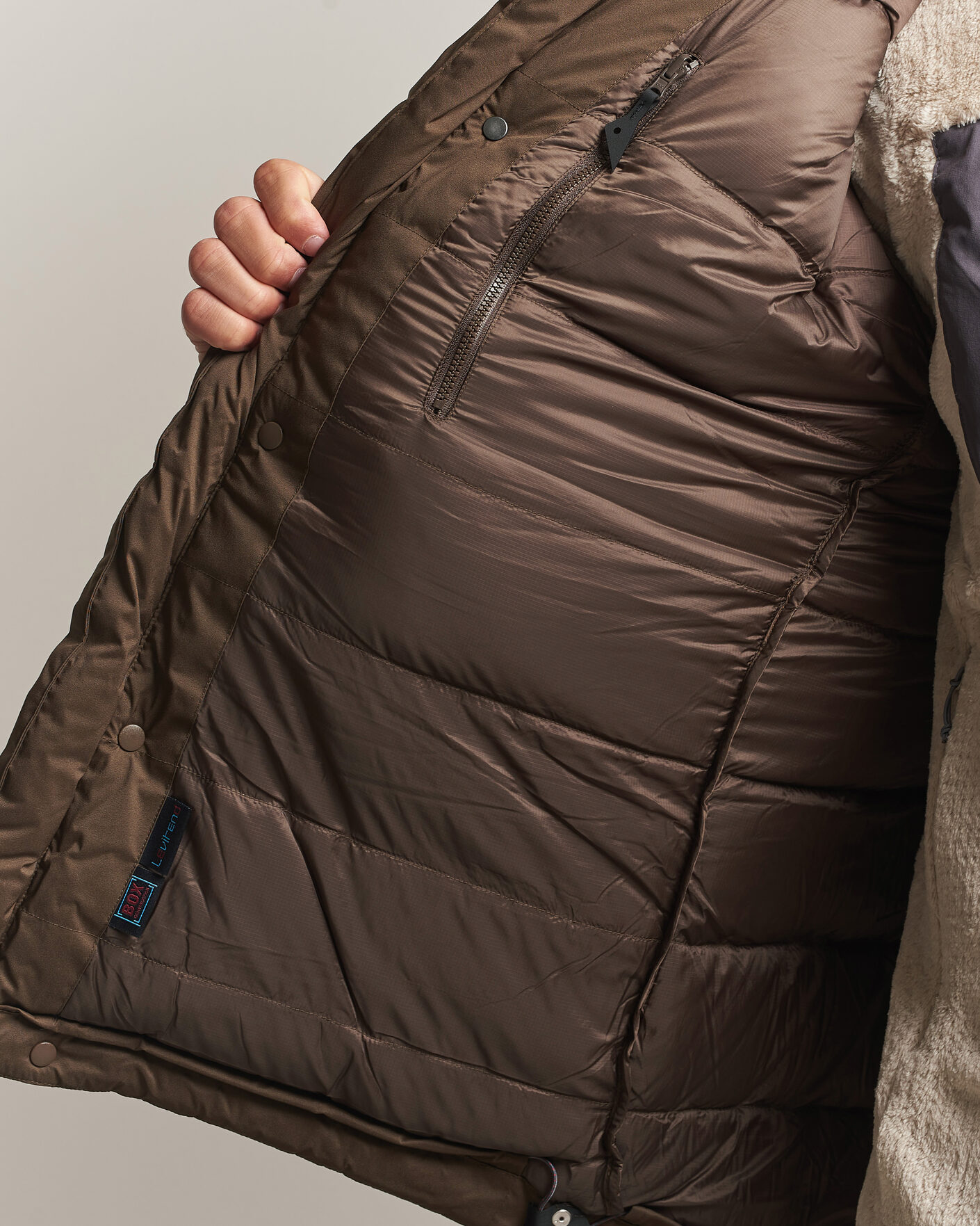 Mies | Takit | Klättermusen | Bore 3.0 Padded Jacket Slate Brown