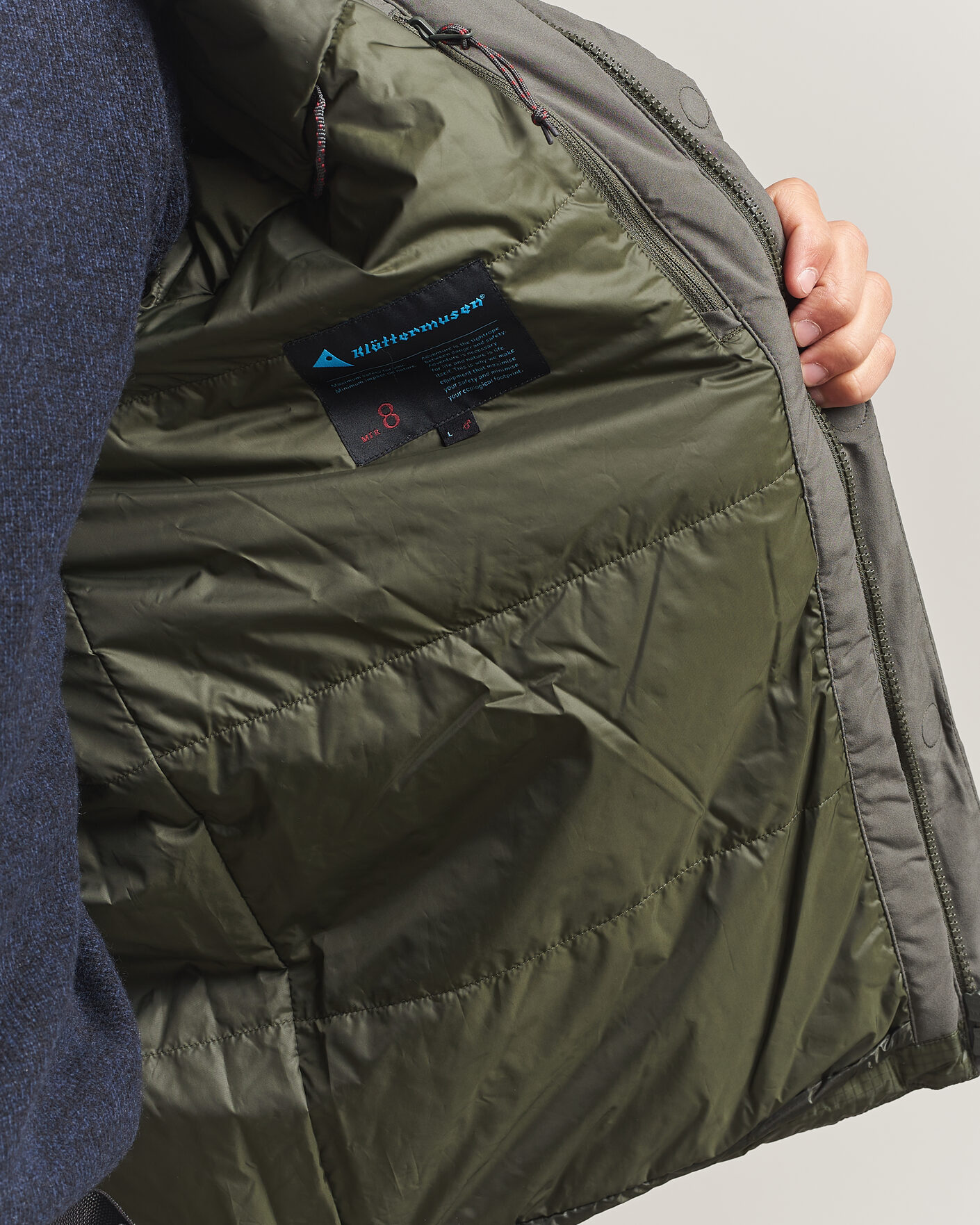Mies | Takit | Klättermusen | Rå Hood Jacket Dusky Green