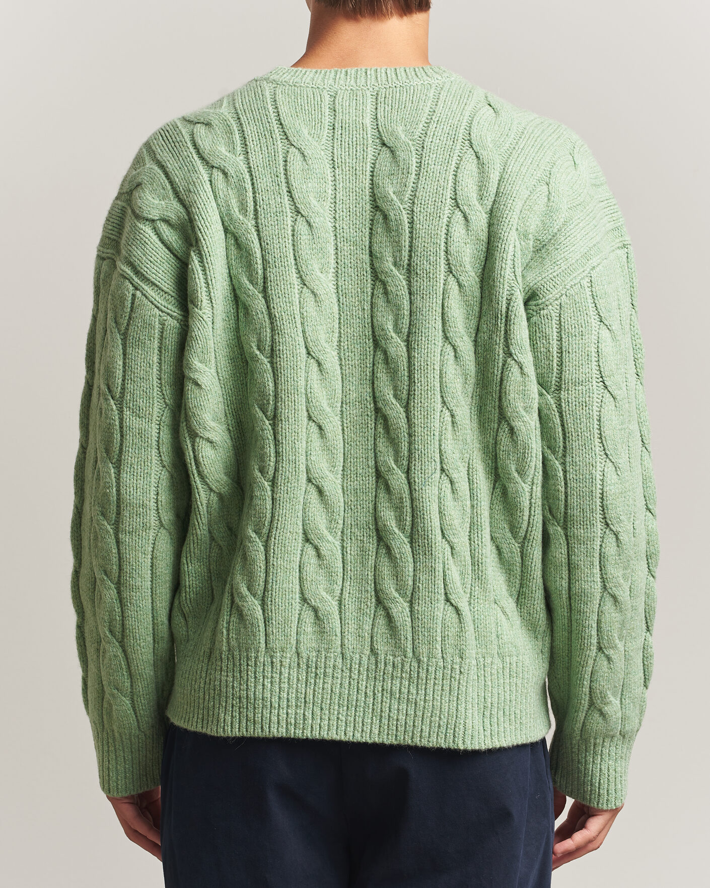 Mies | Puserot | Polo Ralph Lauren | Exploded Cabel Sweater Sprouting Green