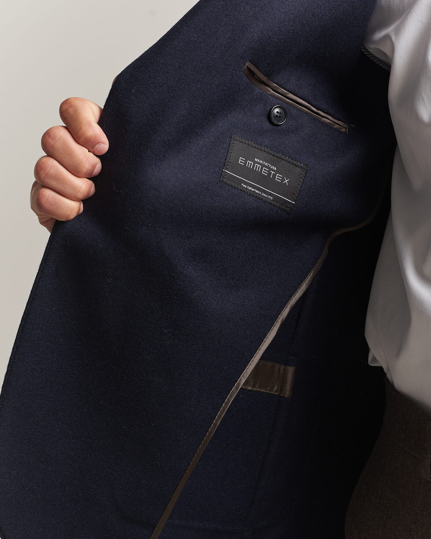 Mies | Pikkutakit | Morris | Wool Jersey Blazer Navy