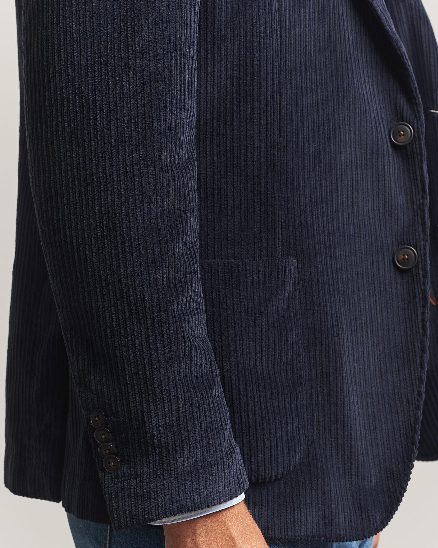 Mies | Pikkutakit | Morris | Washed Cord Blazer Navy