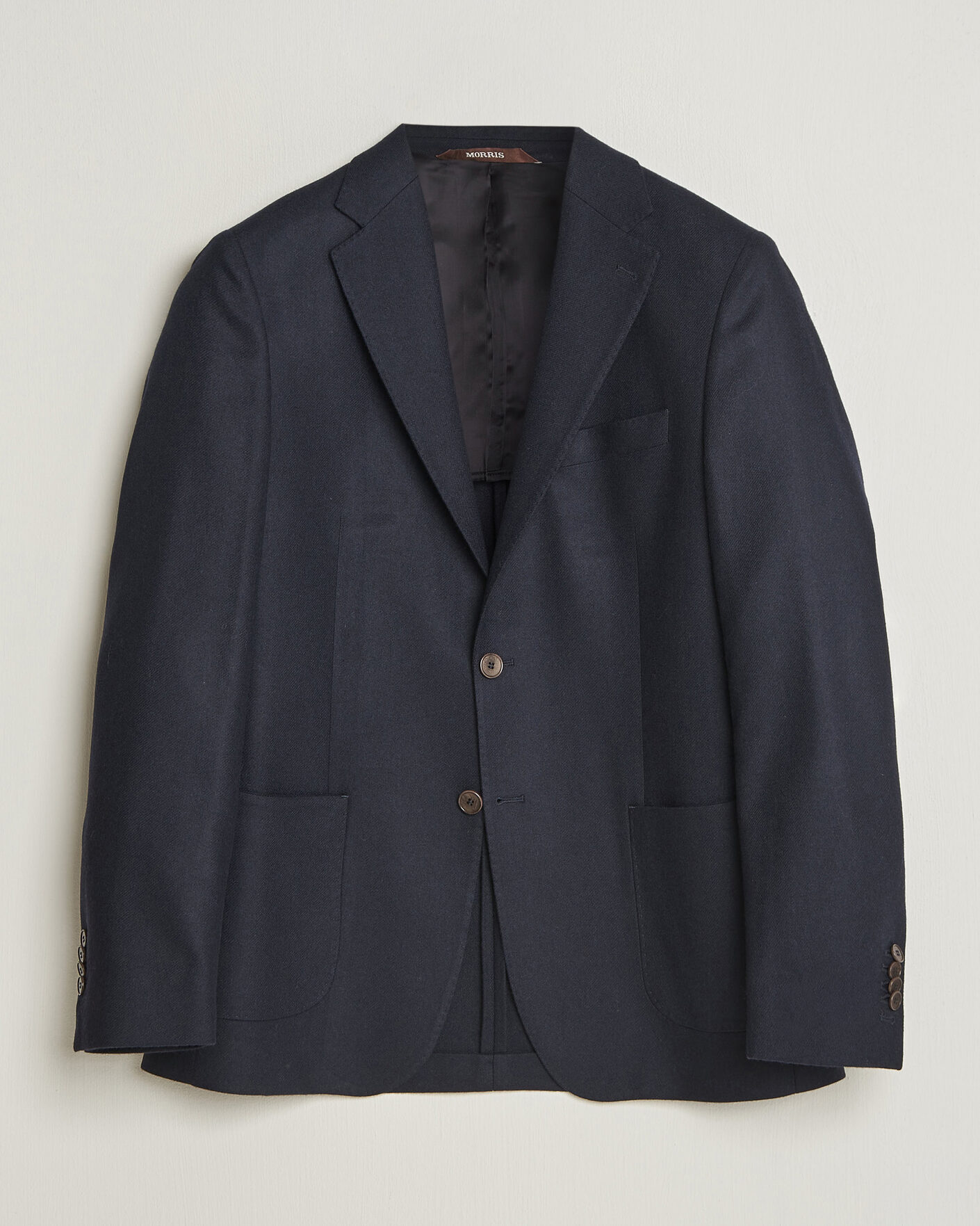 Mies | Pikkutakit | Morris | Flannel Suit Blazer Navy