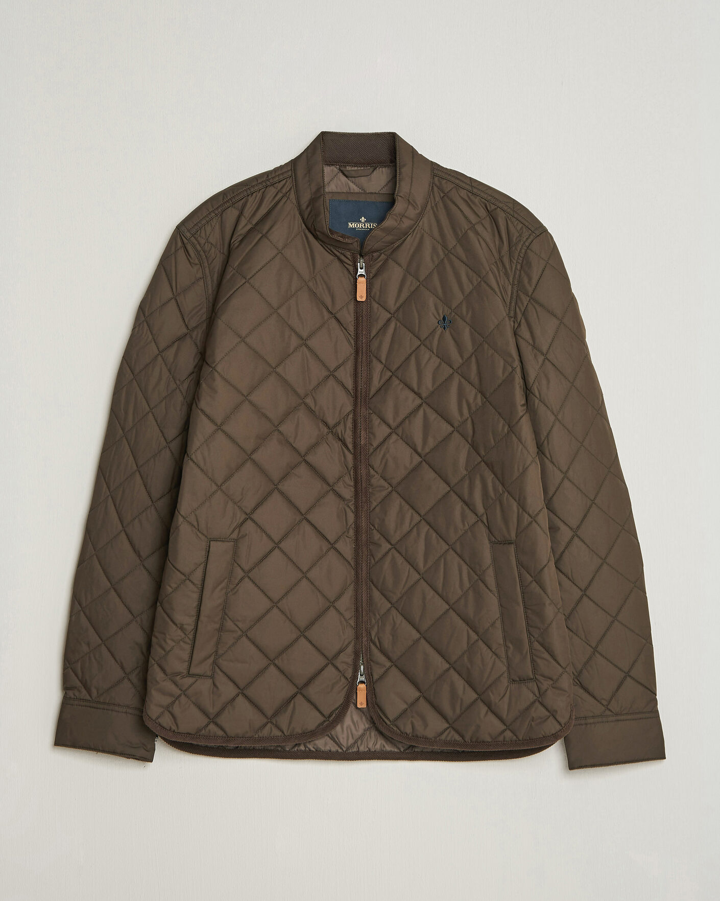 Mies | Takit | Morris | Teddy Quilted Jacket Brown