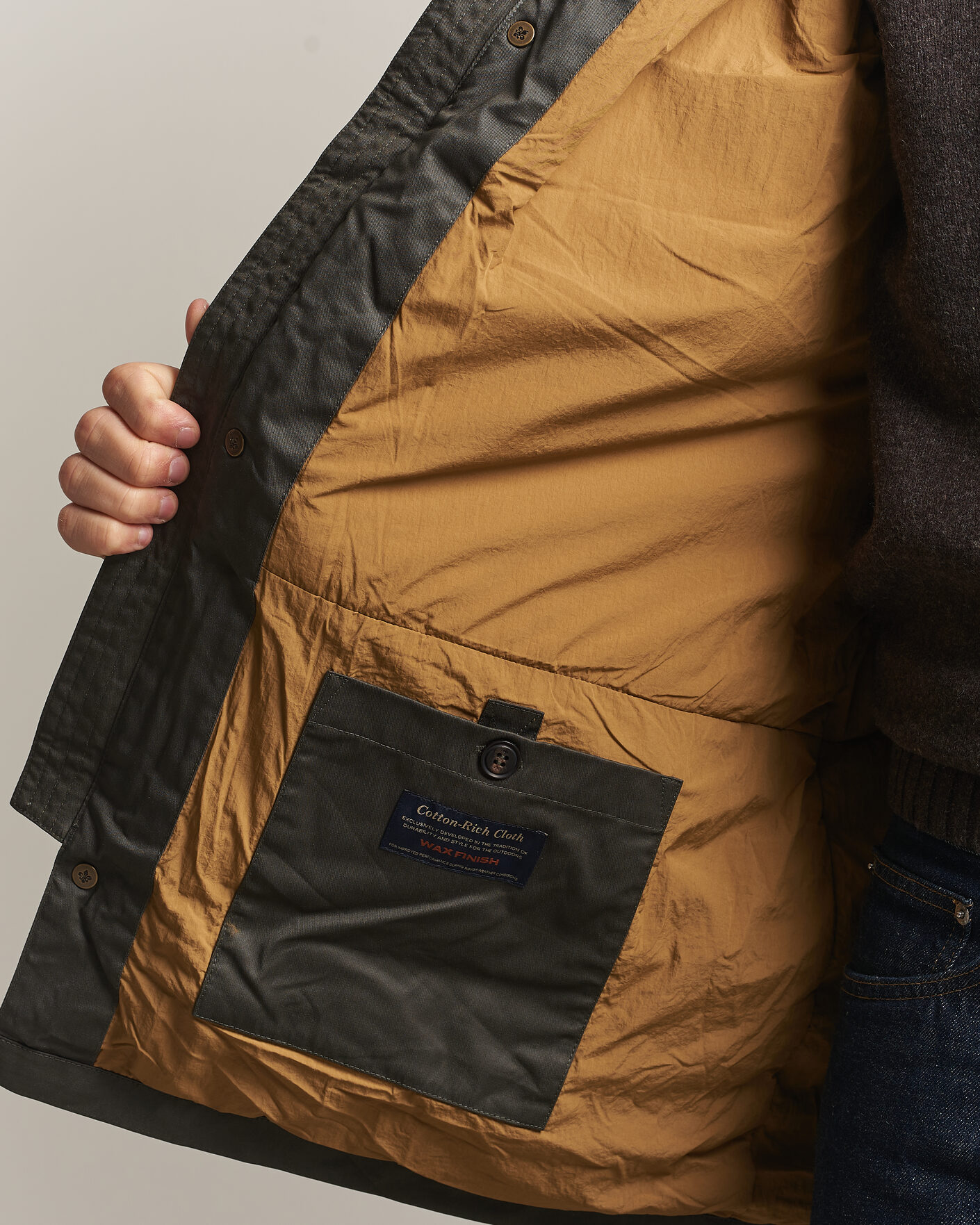 Mies | Takit | Morris | Mac Vax Jacket Olive