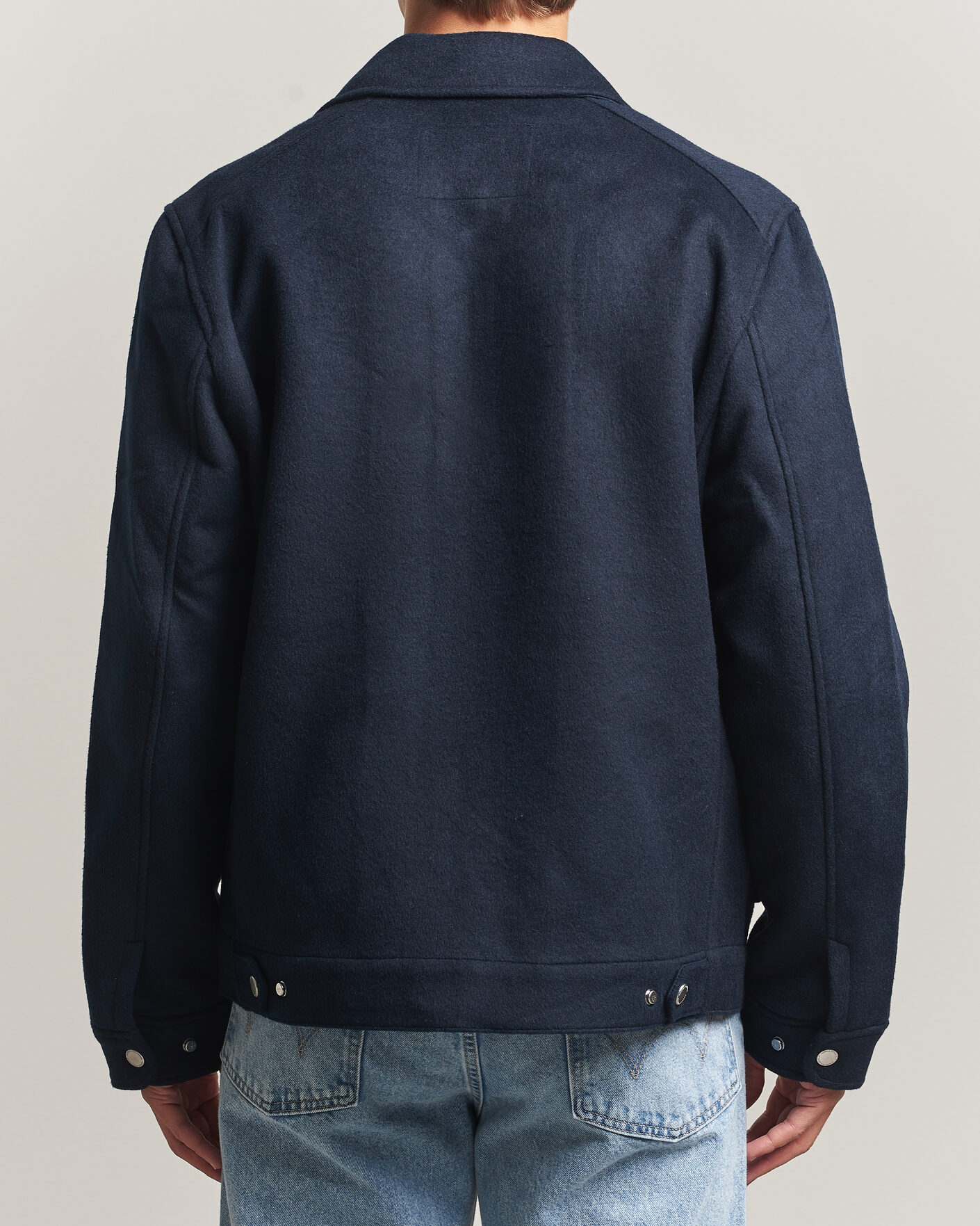 Mies | Takit | Morris | Wallace Wool Jacket Blue