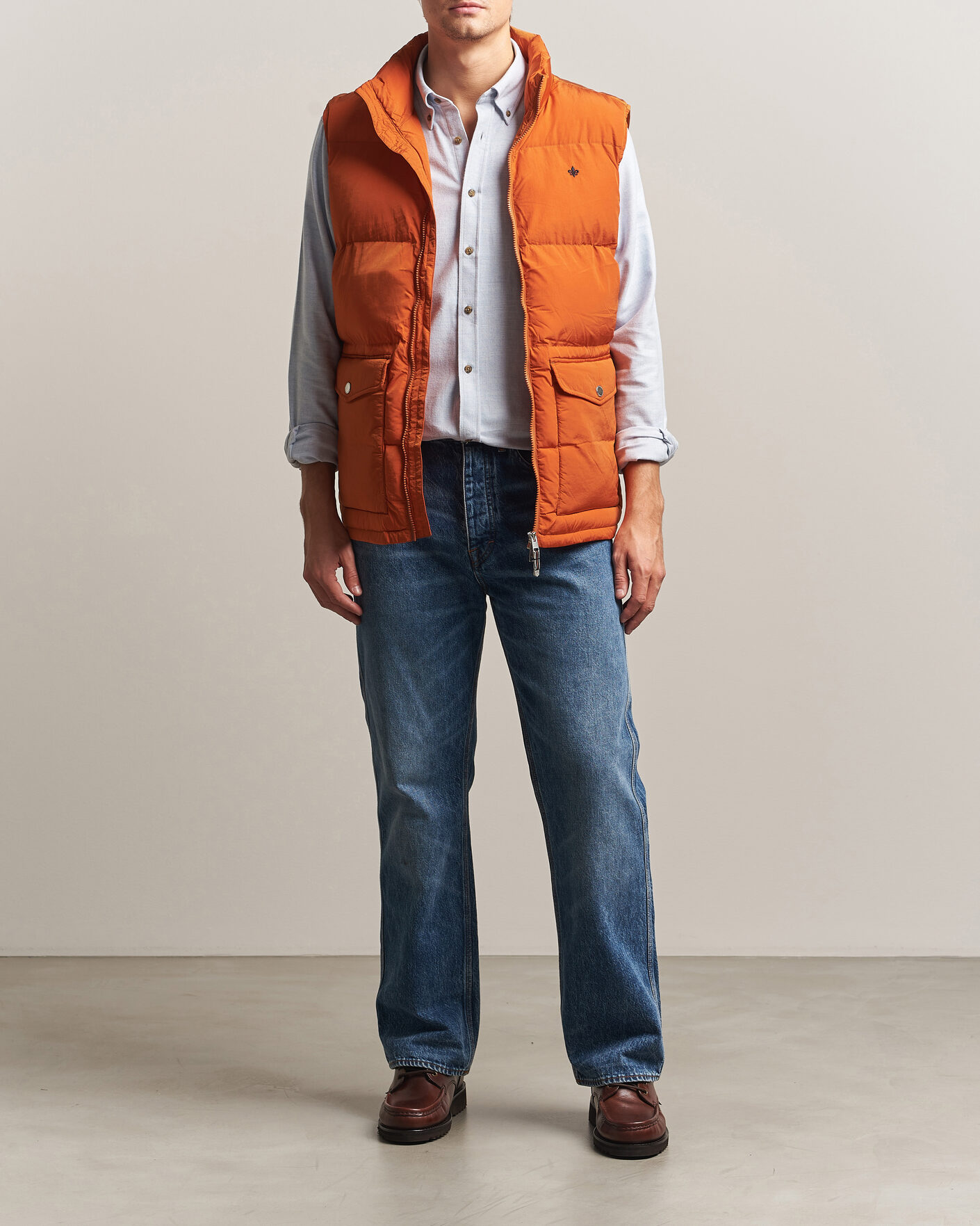 Mies | Ulkoliivit | Morris | Lennox Puffer Vest Orange