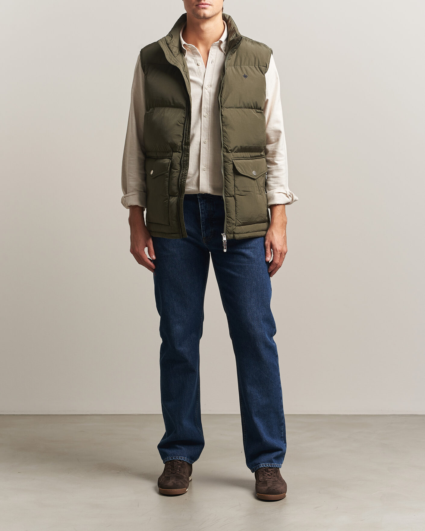 Mies | Ulkoliivit | Morris | Lennox Puffer Vest Olive