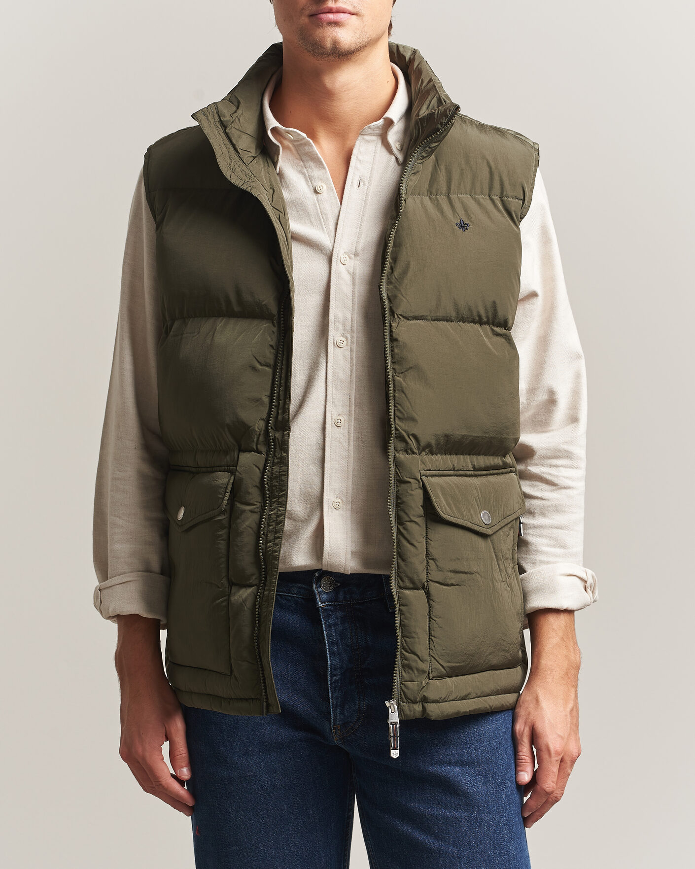 Mies | Ulkoliivit | Morris | Lennox Puffer Vest Olive