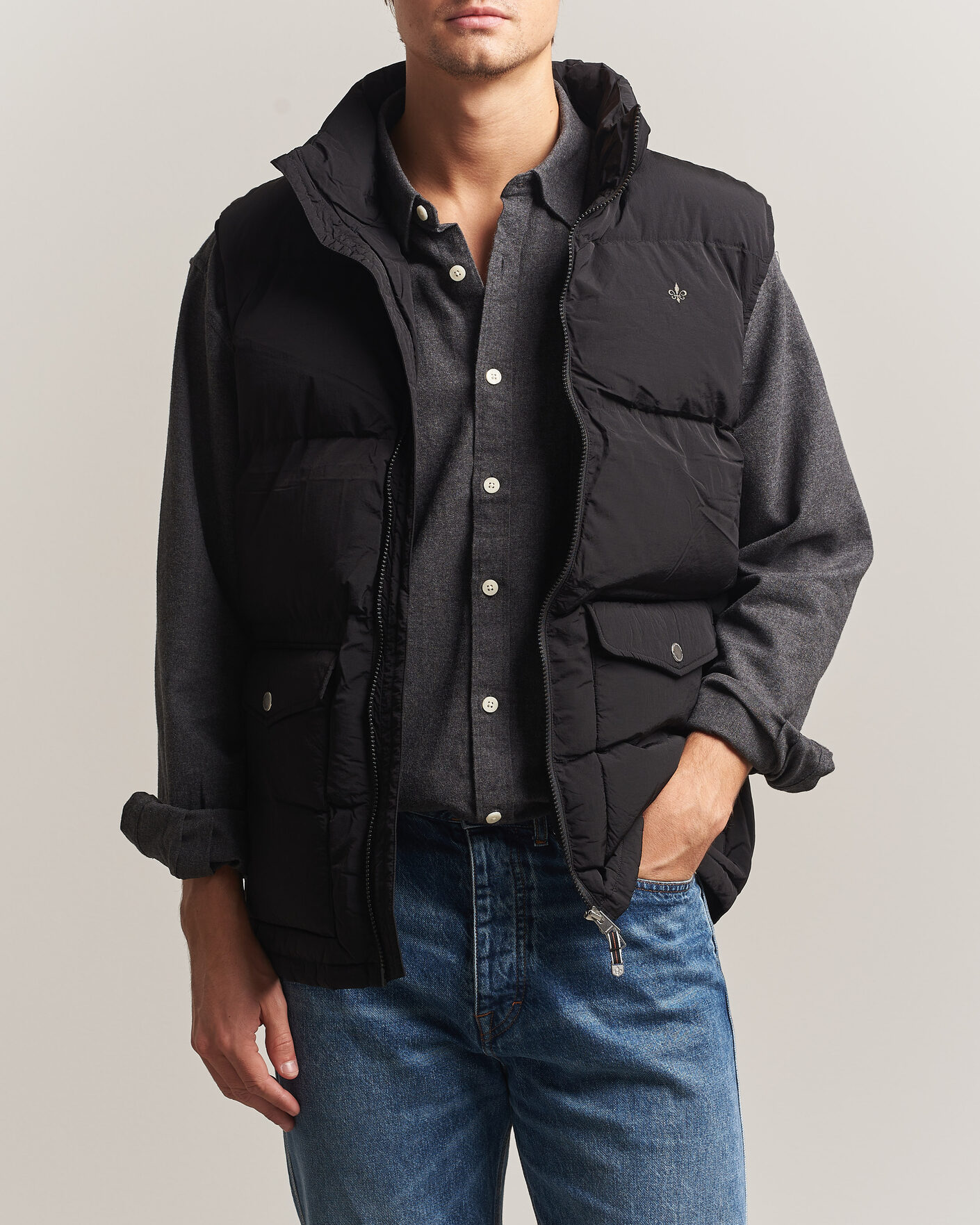 Mies | Ulkoliivit | Morris | Lennox Puffer Vest Black
