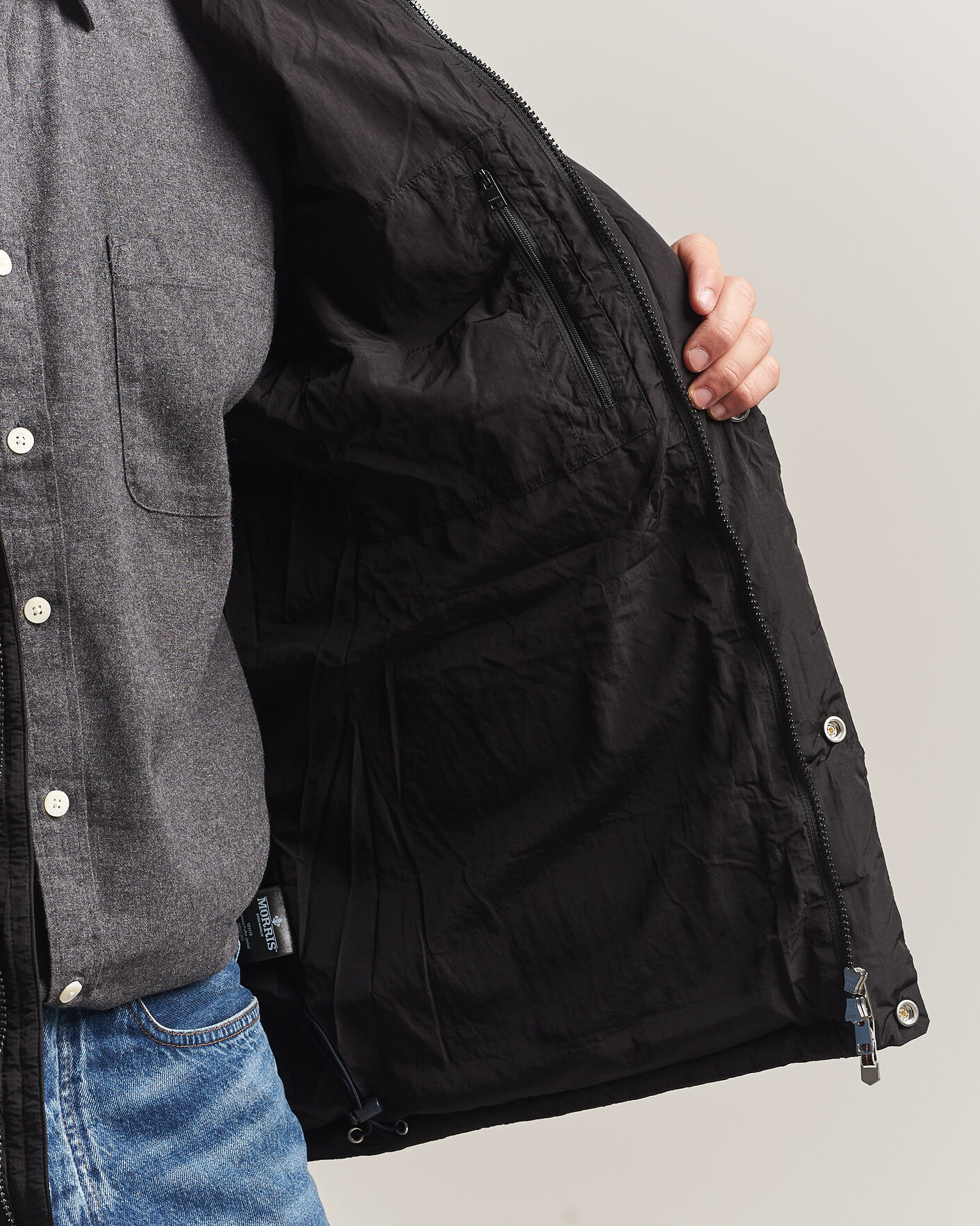 Mies | Takit | Morris | Lennox Puffer Jacket Black