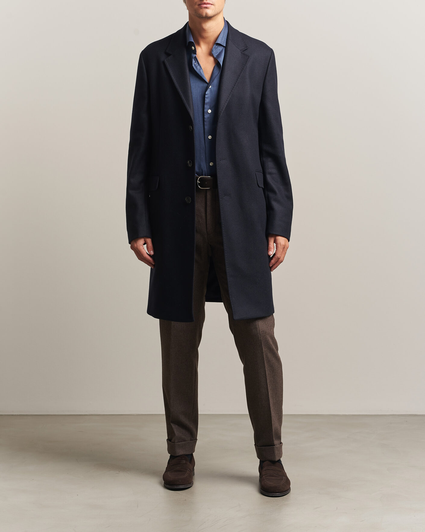 Mies | Takit | Morris | Ben Wool Coat Navy