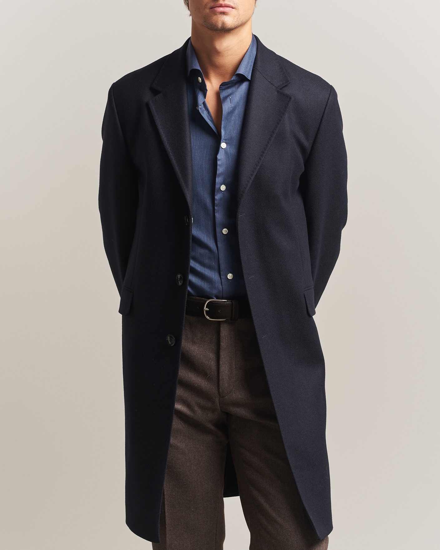 Mies | Takit | Morris | Ben Wool Coat Navy