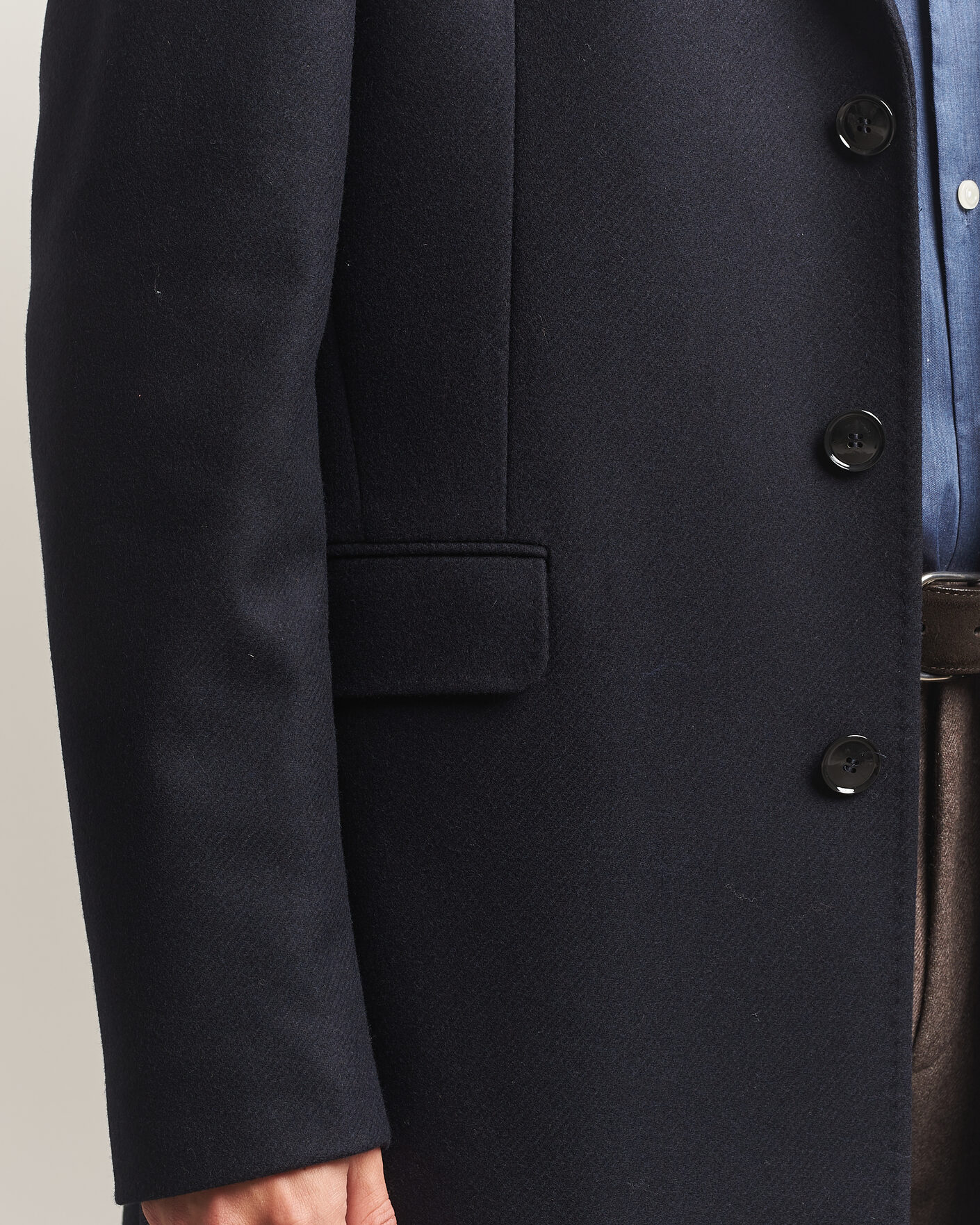 Mies | Takit | Morris | Ben Wool Coat Navy