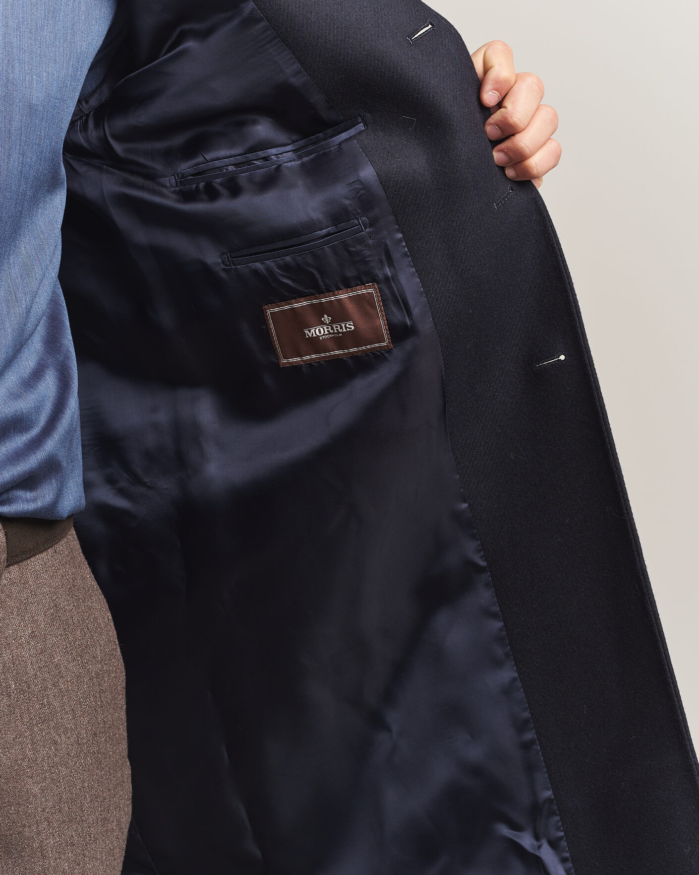 Mies | Takit | Morris | Ben Wool Coat Navy