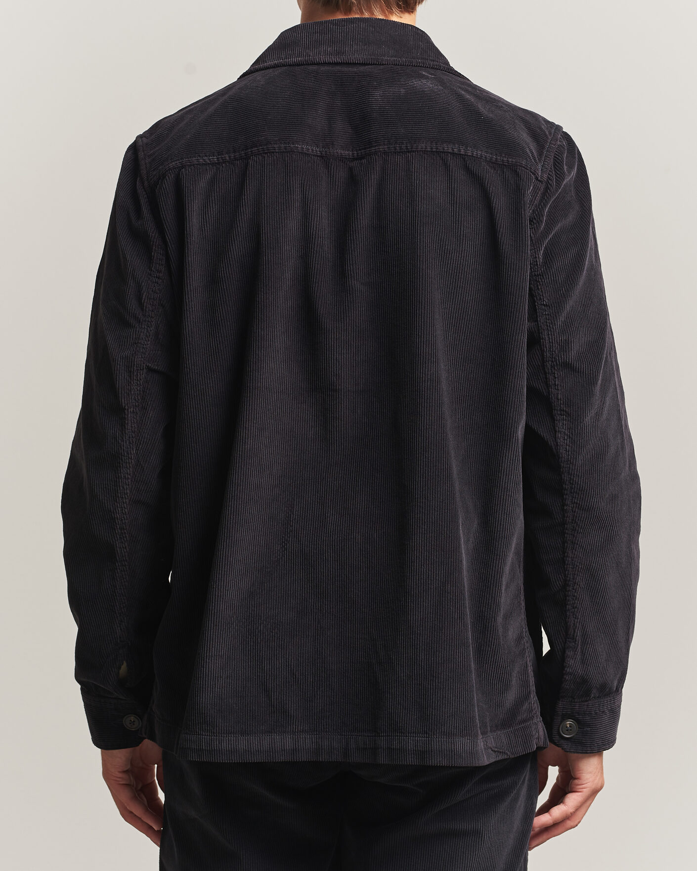 Mies | Kauluspaidat | Morris | Fenix Cord Shirt Jacket Blue