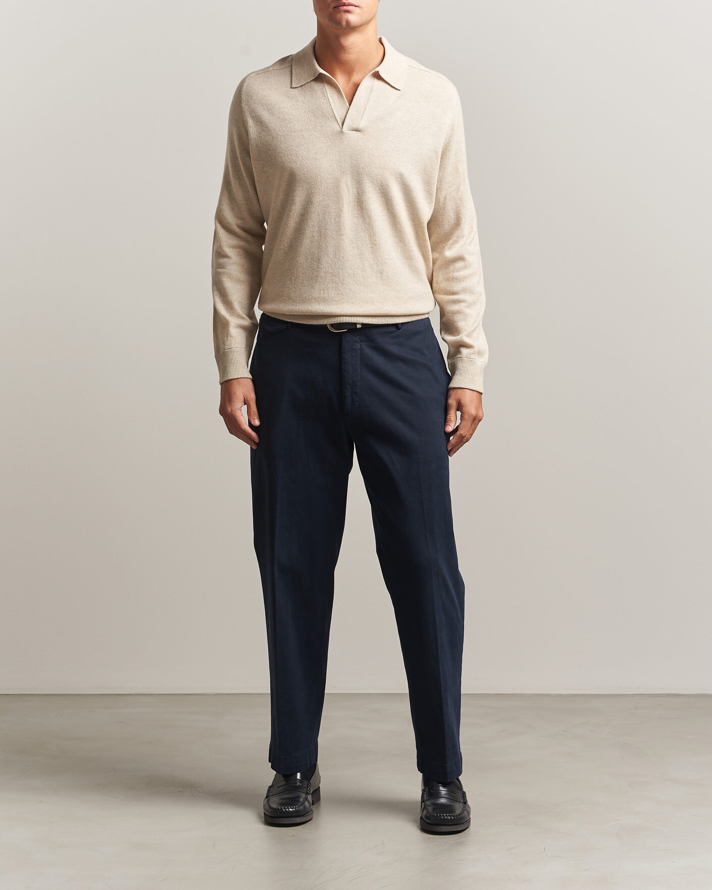 Mies | Puserot | Morris | Wilfred Cashmere Resort Polo Off White