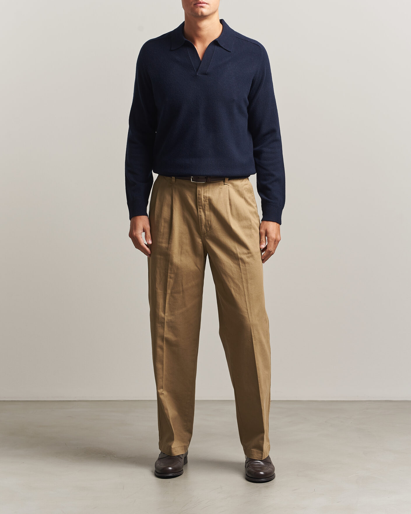 Mies | Puserot | Morris | Wilfred Cashmere Resort Polo Navy