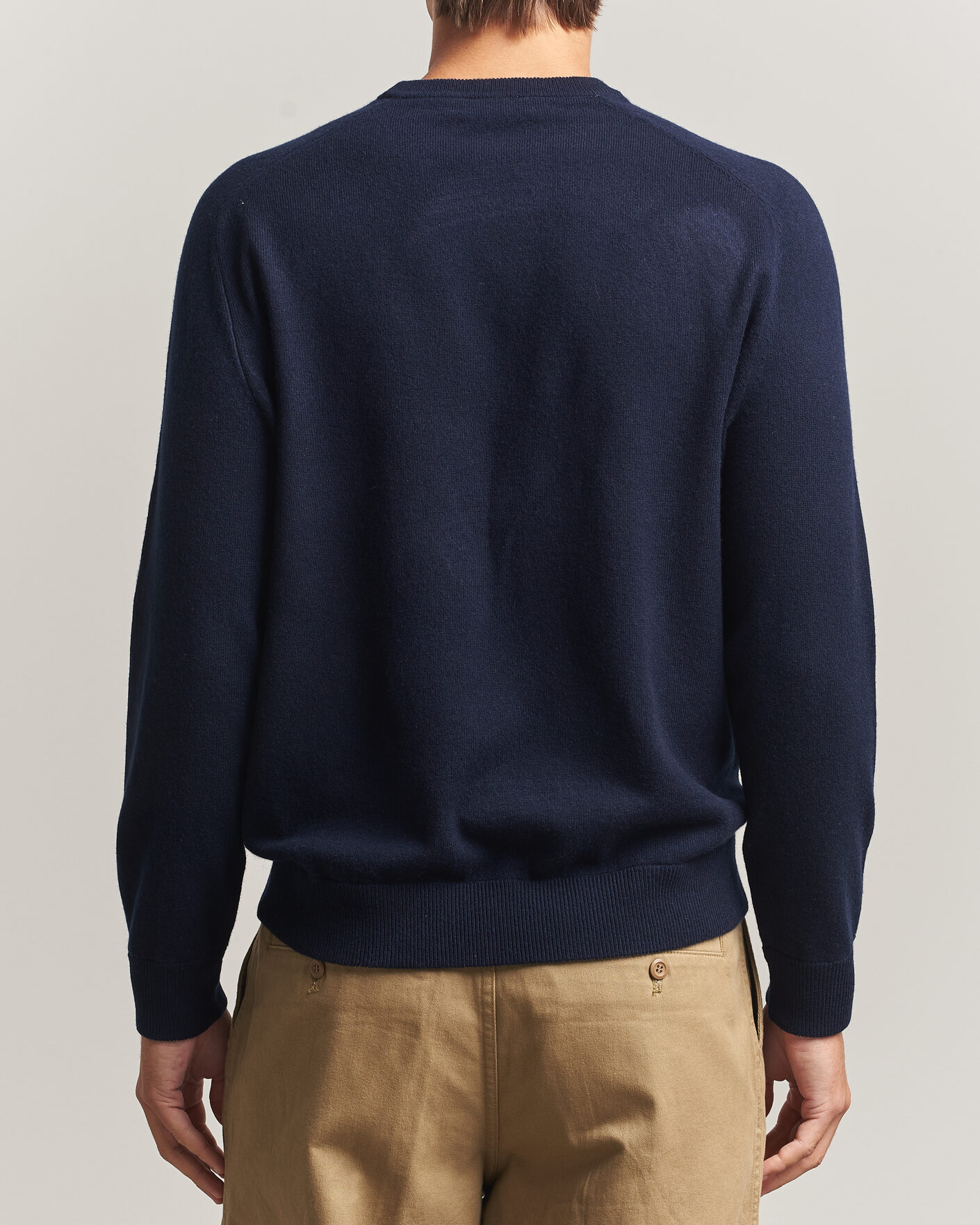 Mies | Puserot | Morris | Wilfred Cashmere O-Neck Navy