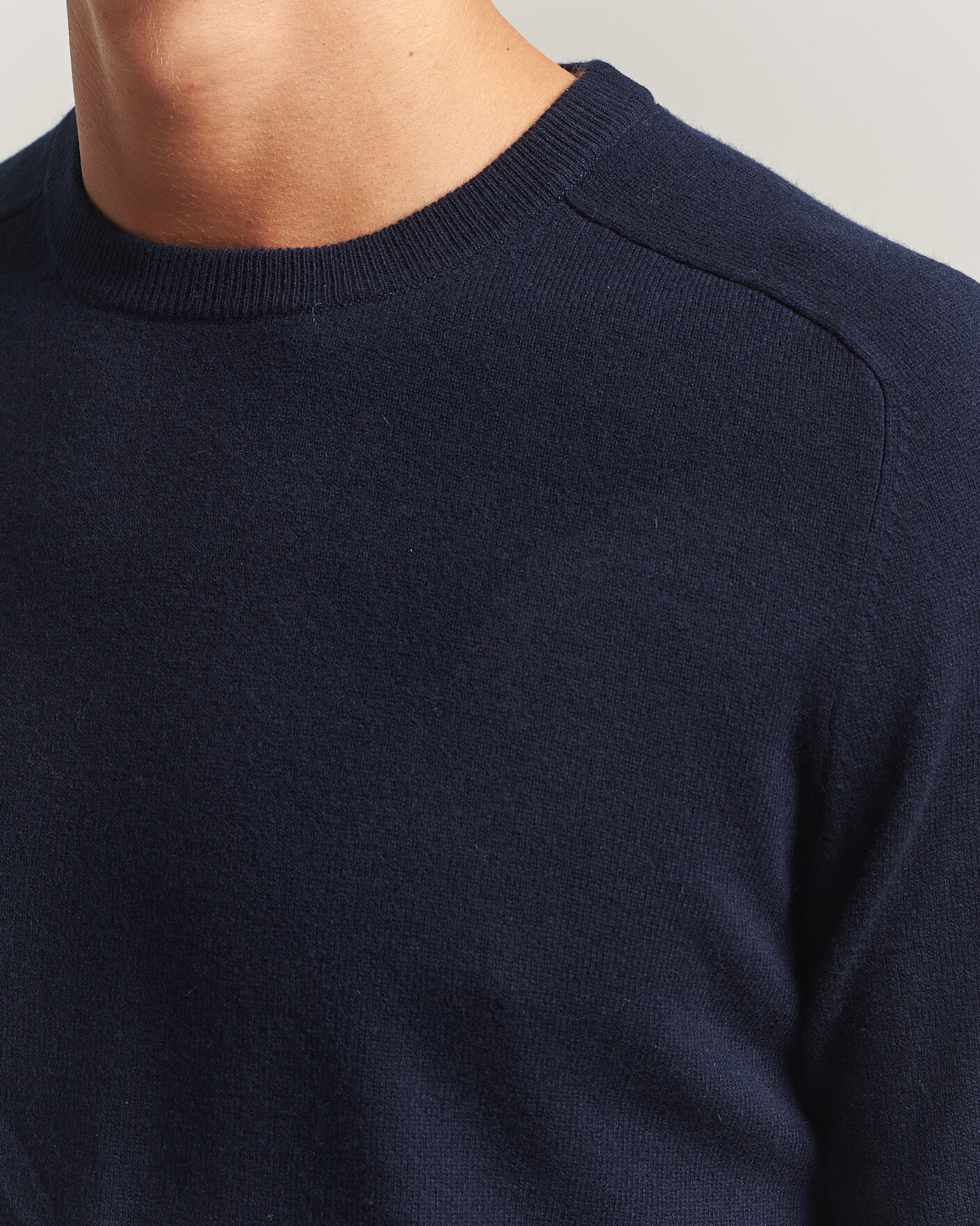 Mies | Puserot | Morris | Wilfred Cashmere O-Neck Navy