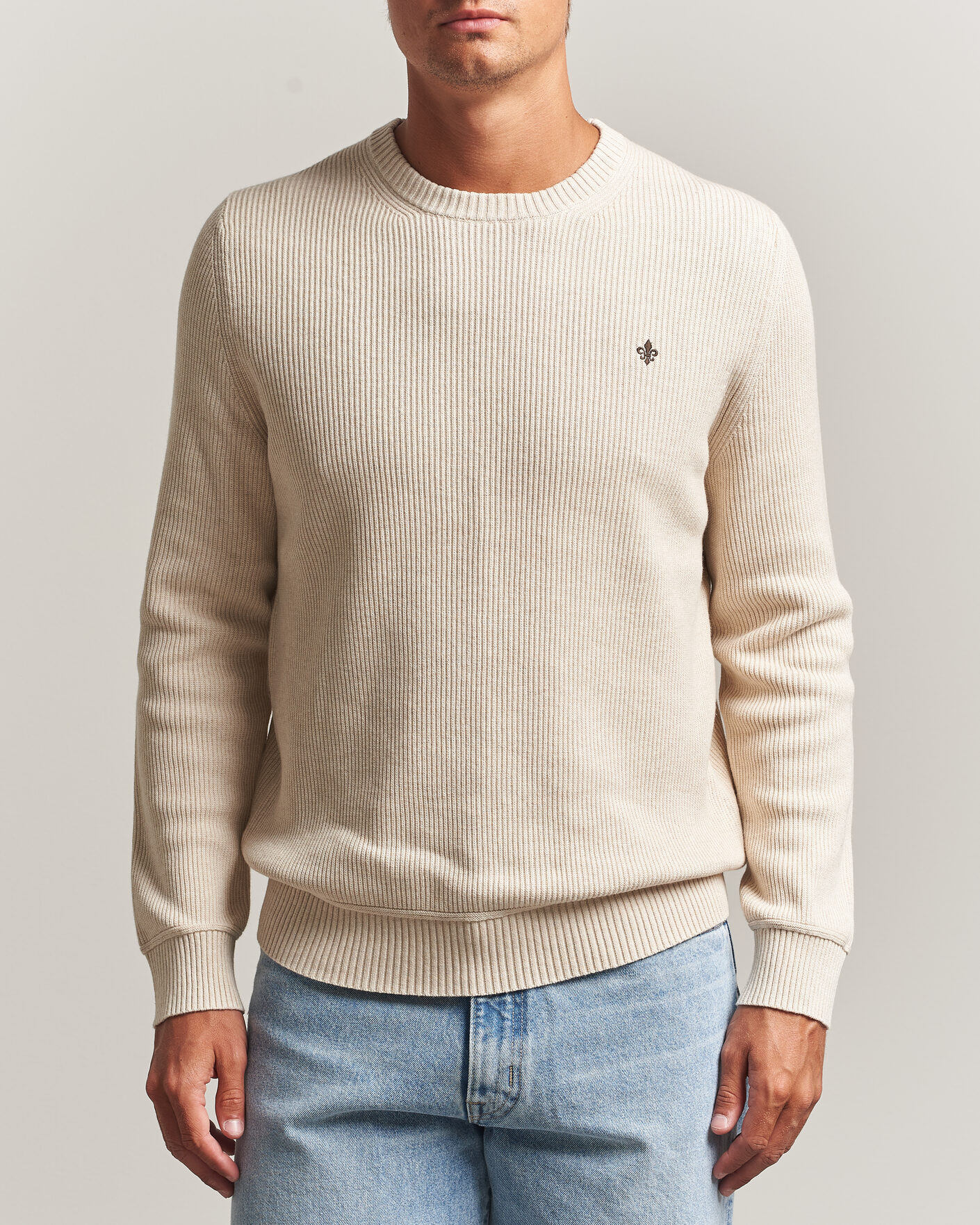 Mies | Puserot | Morris | Colin O-Neck Khaki
