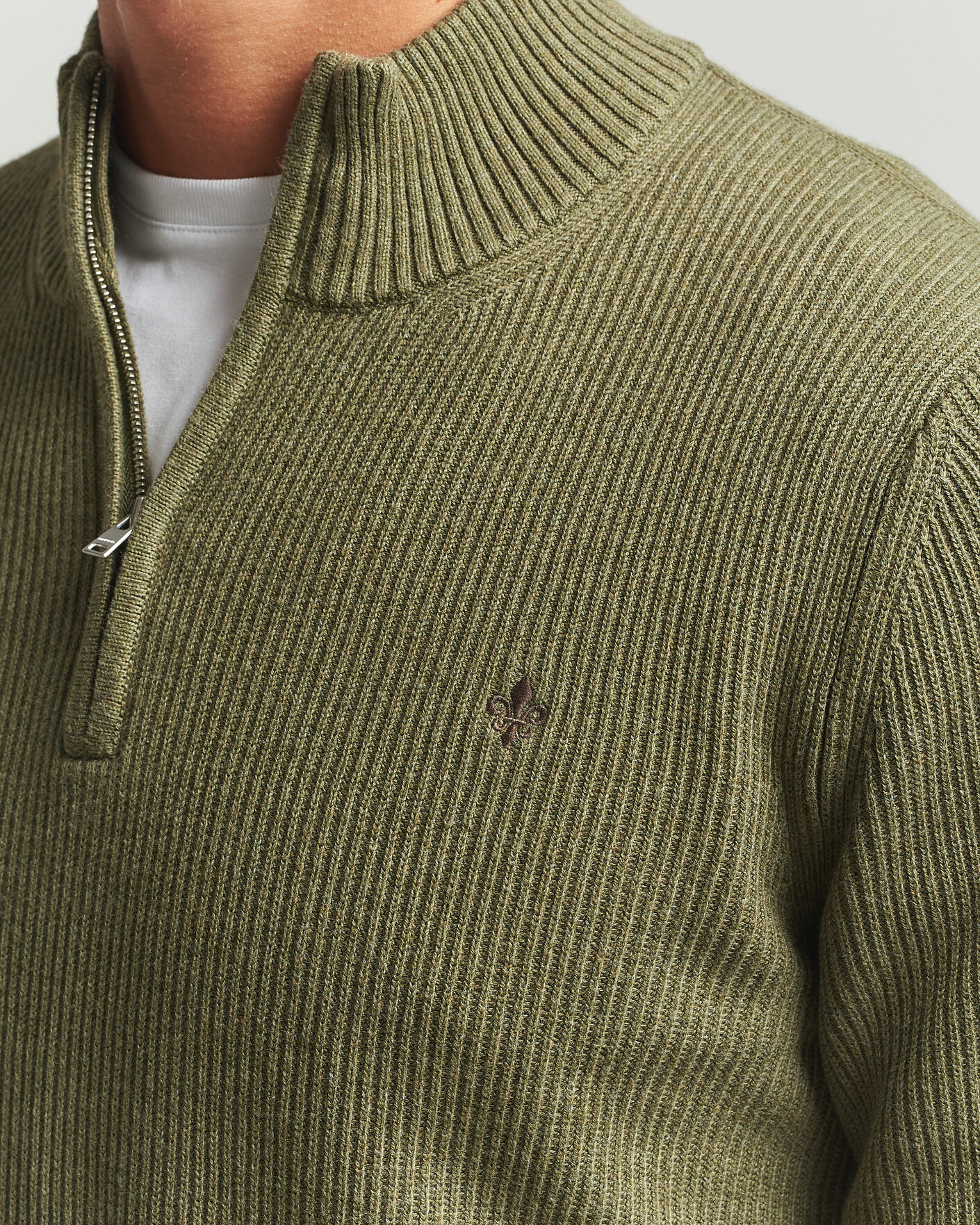 Mies | Puserot | Morris | Colin Half Zip Olive