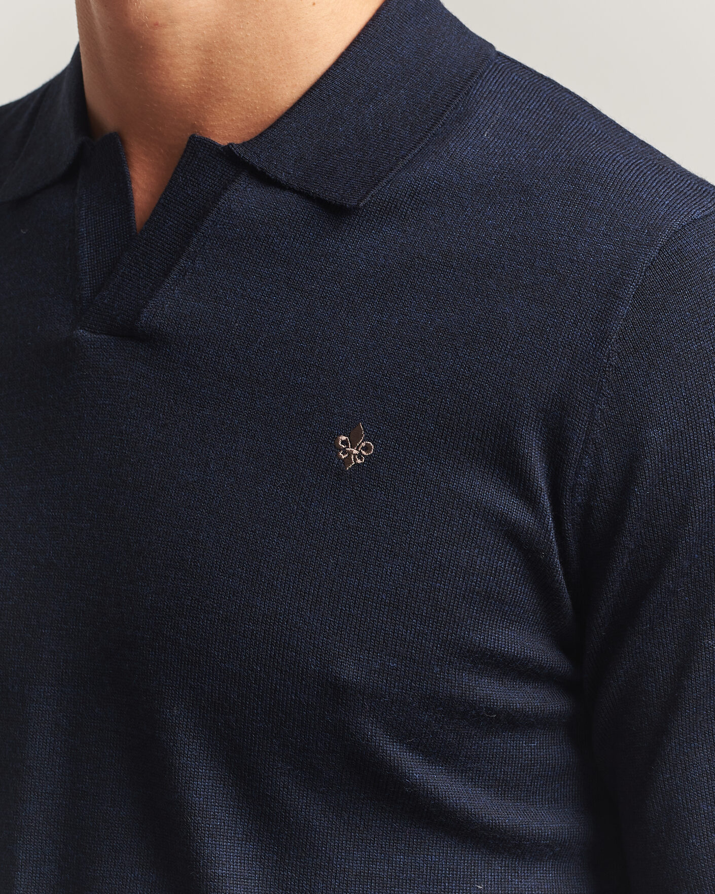 Mies | Puserot | Morris | Merino Resort Polo Navy
