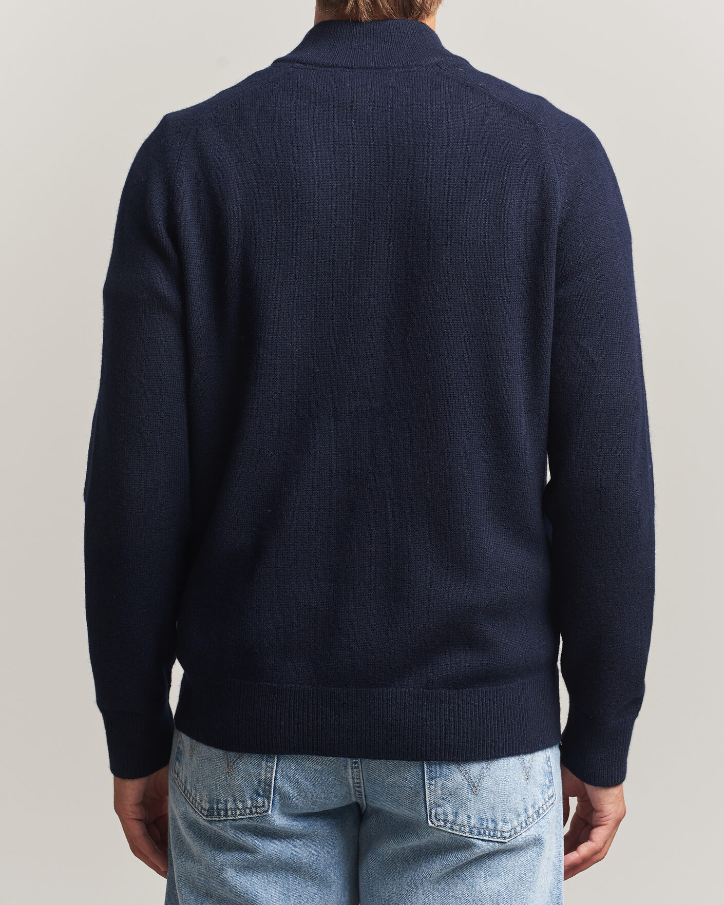 Mies | Puserot | Morris | Hertford Zip Cardigan Navy
