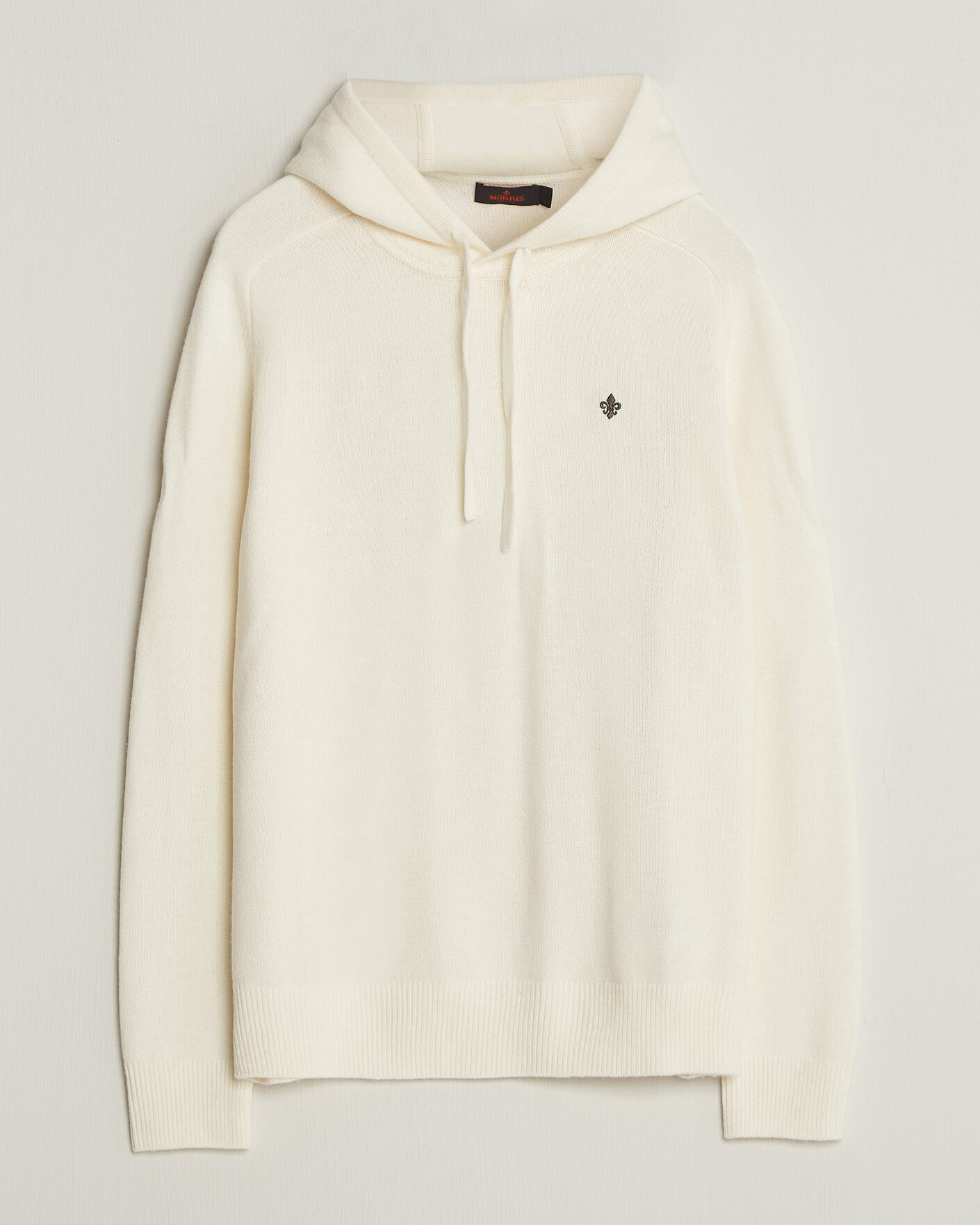 Mies | Puserot | Morris | Hertford Lambswool Hoodie Off White
