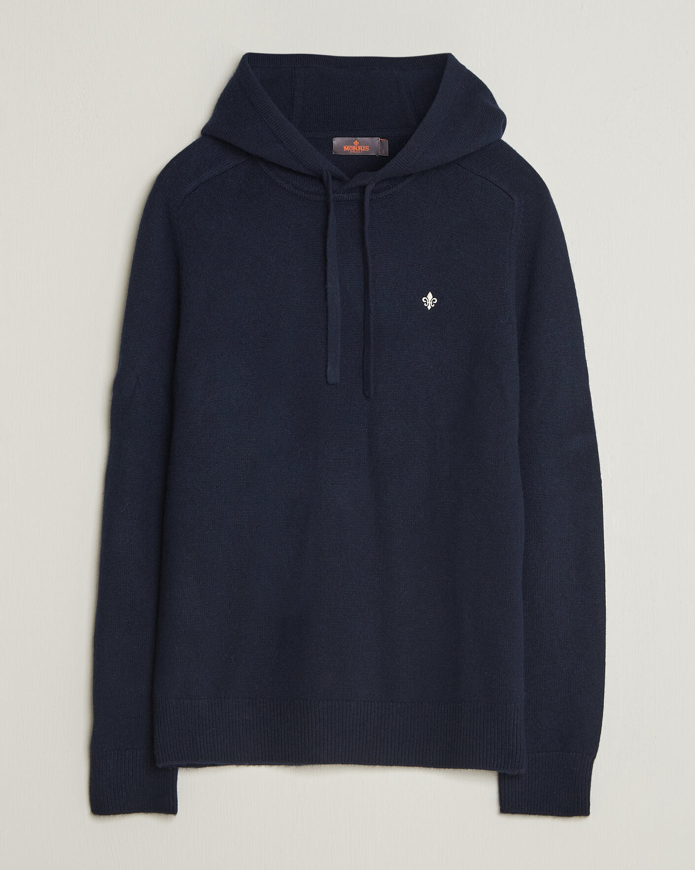 Mies | Puserot | Morris | Hertford Lambswool Hoodie Navy
