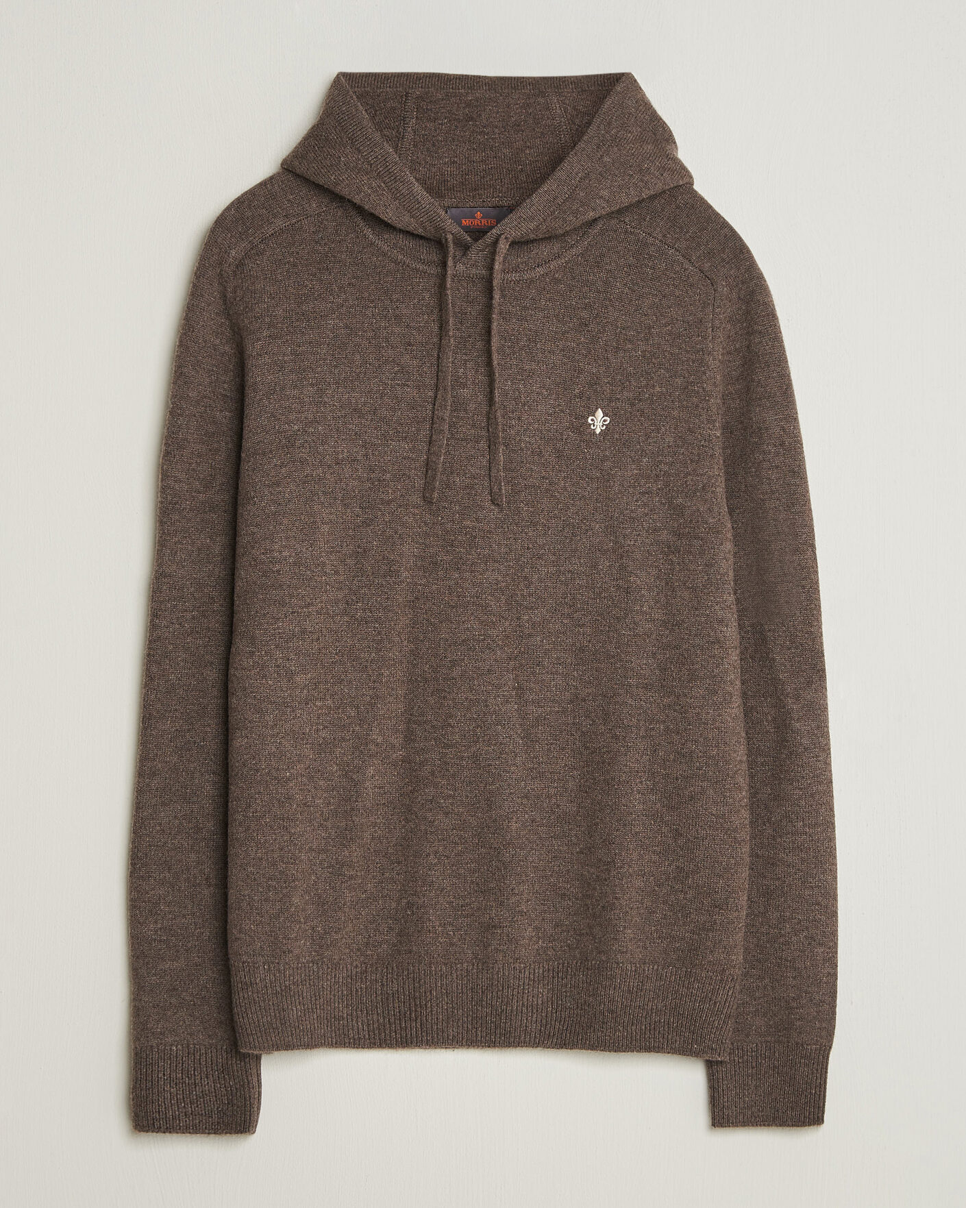 Mies | Puserot | Morris | Hertford Lambswool Hoodie Brown