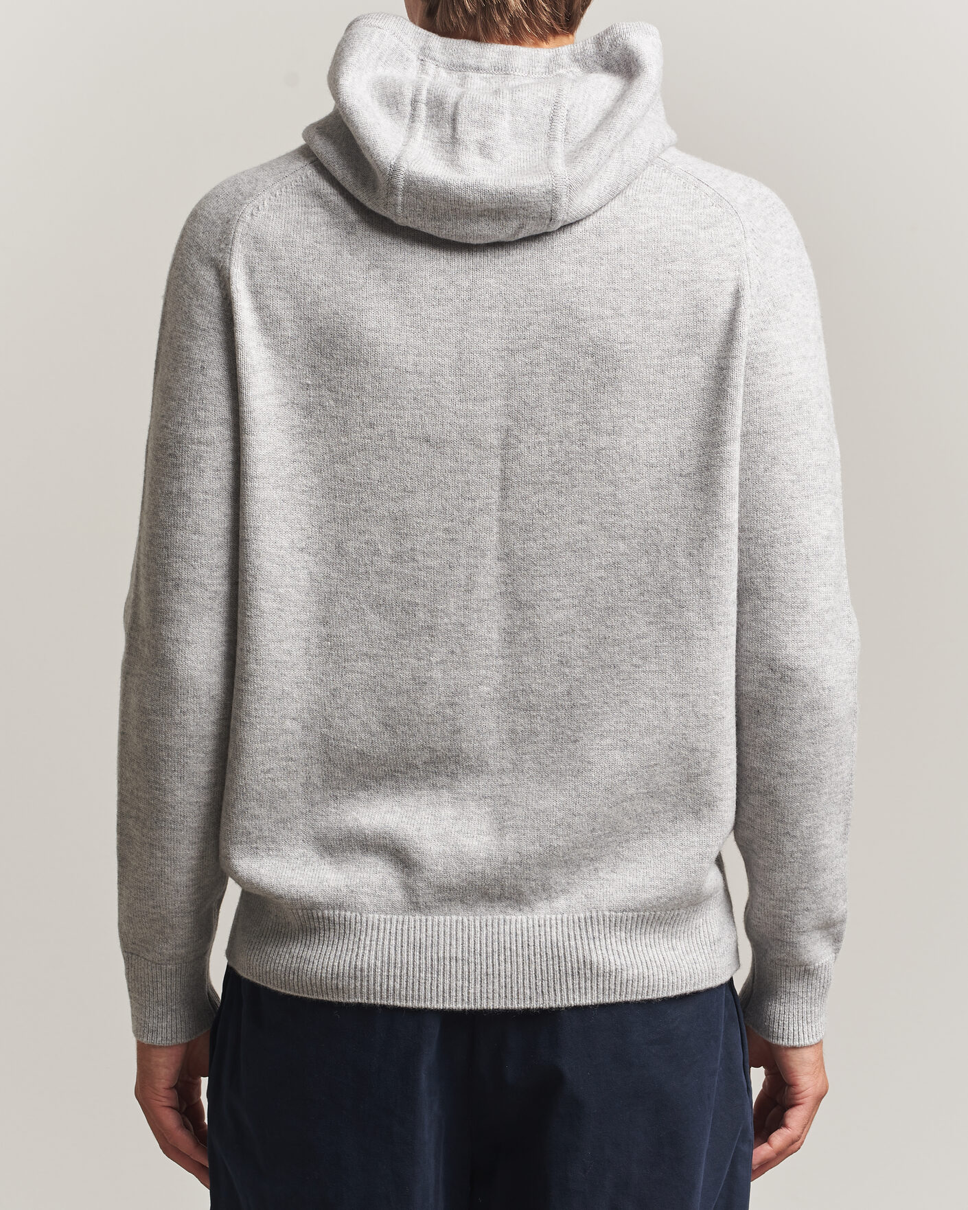 Mies | Puserot | Morris | Hertford Lambswool Hoodie Grey