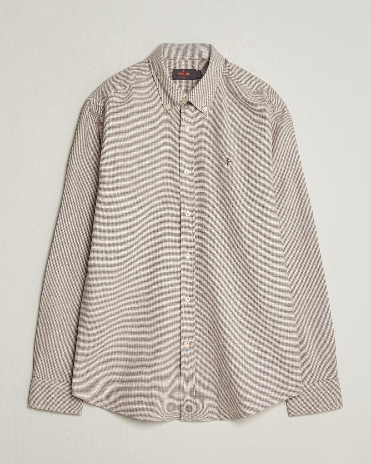 Mies | Kauluspaidat | Morris | Flannel Check Shirt Khaki