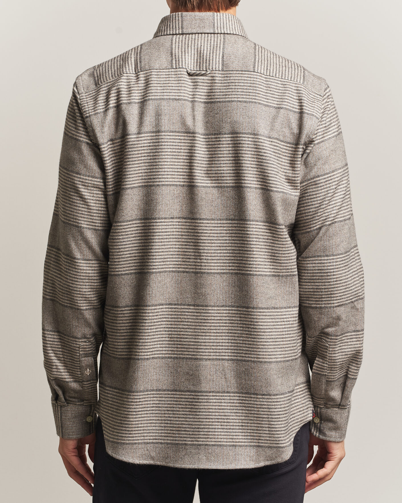Mies | Kauluspaidat | Morris | Soft Lama Check Shirt Camel