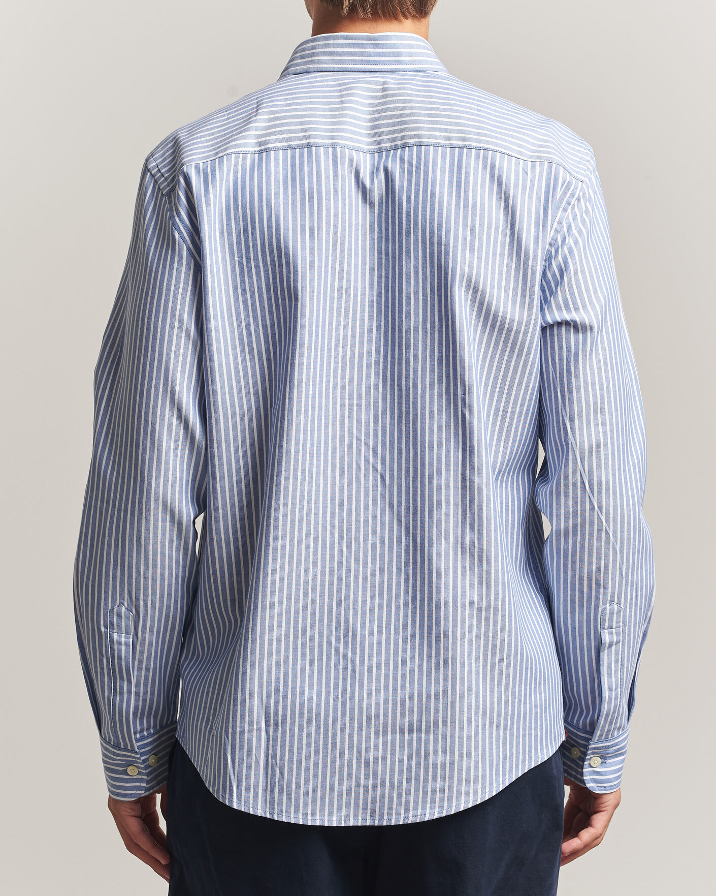 Mies | Kauluspaidat | Morris | Fine Oxford Shirt Blue