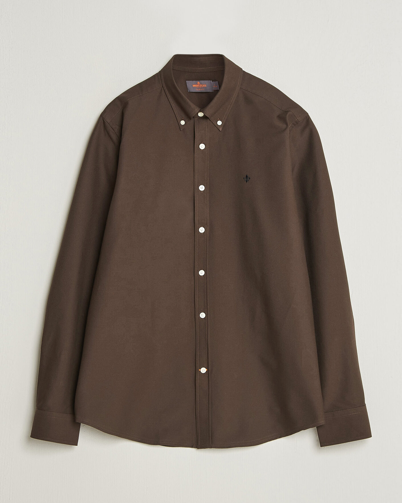 Mies | Kauluspaidat | Morris | Douglas Oxford Shirt Brown