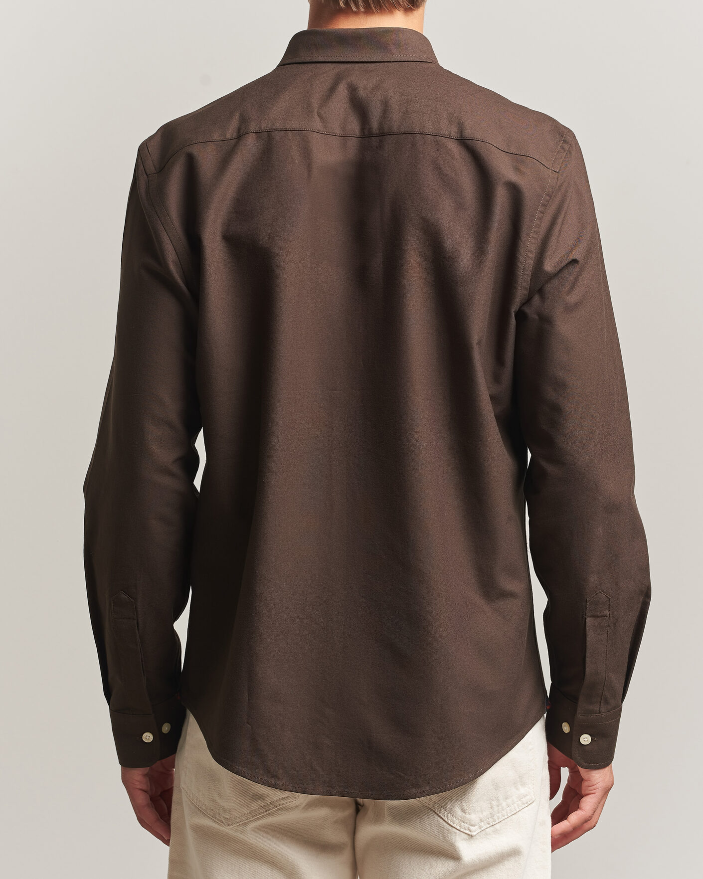 Mies | Kauluspaidat | Morris | Douglas Oxford Shirt Brown