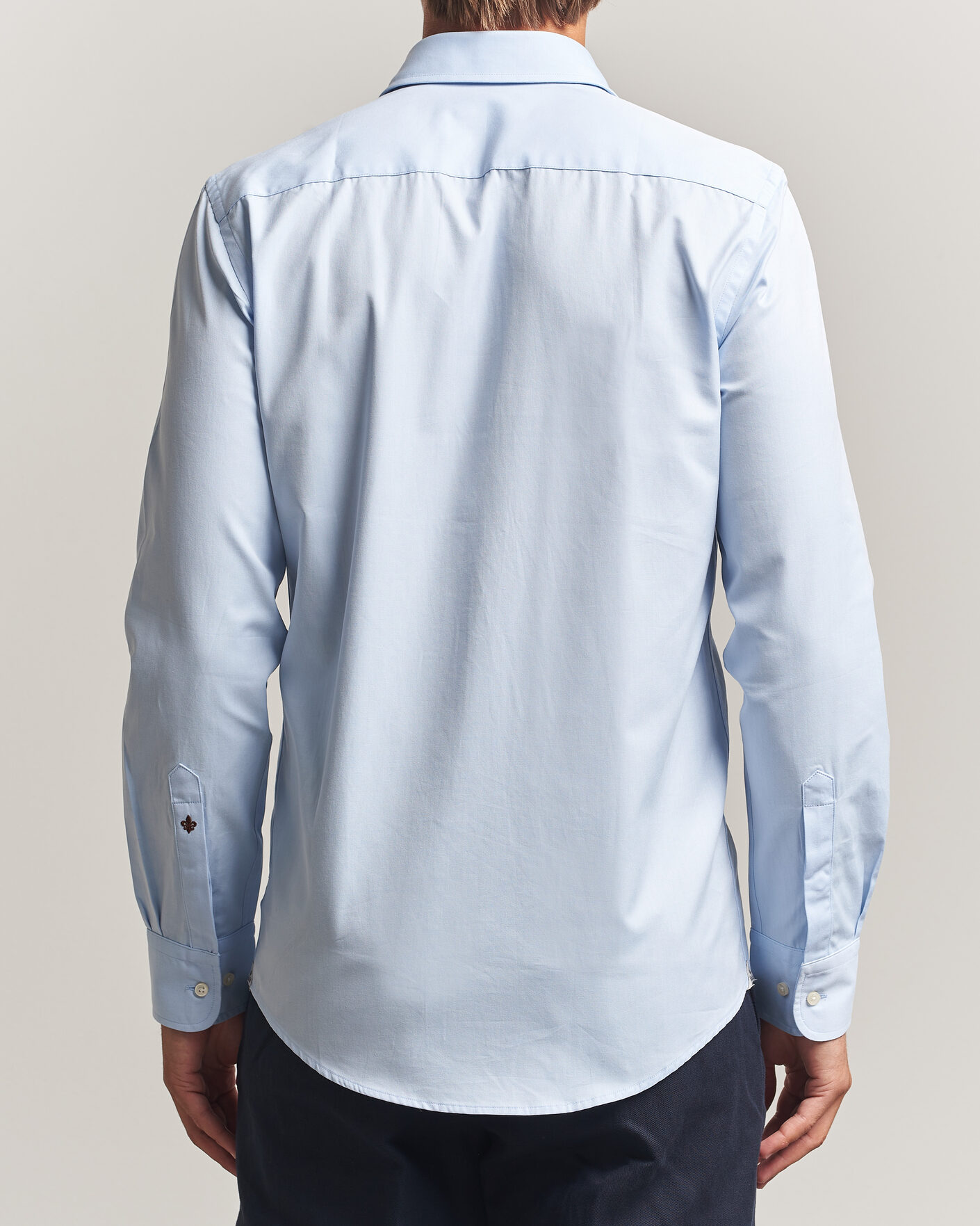 Mies | Kauluspaidat | Morris | Twill Shirt Light Blue