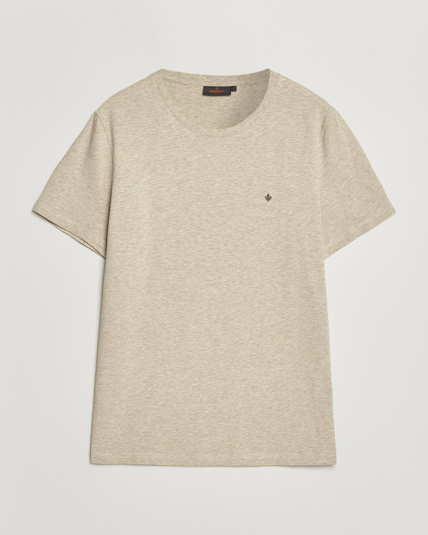Mies | T-paidat | Morris | James Crew Neck T-Shirt Khaki