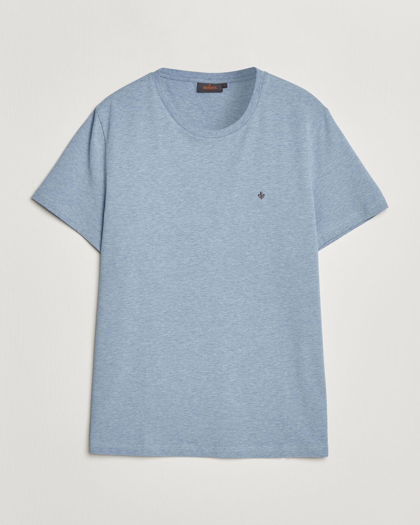 Mies | T-paidat | Morris | James Crew Neck T-Shirt Blue