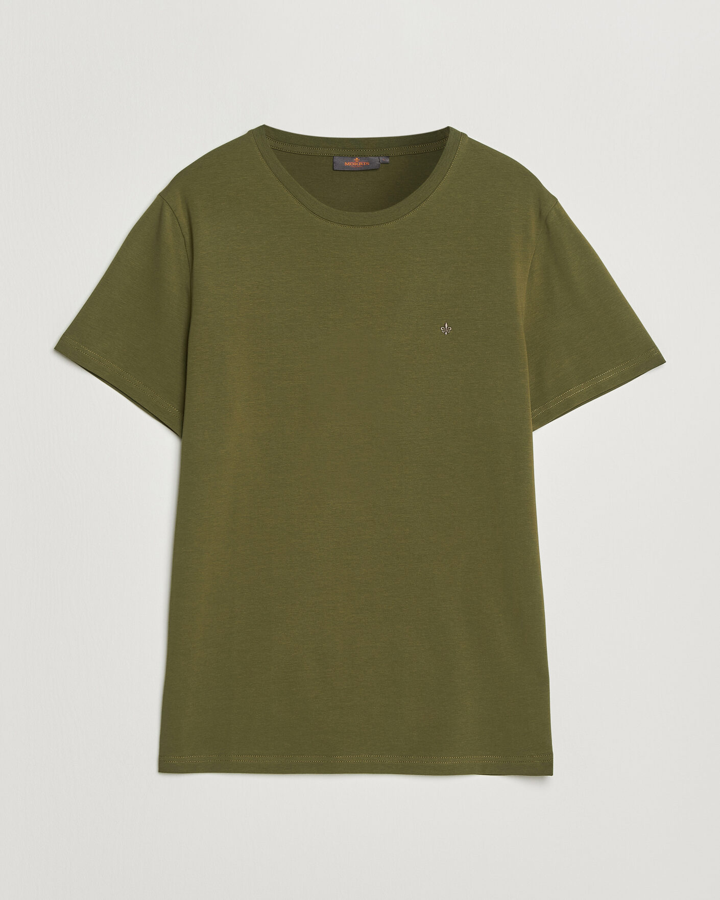 Mies | T-paidat | Morris | James Crew Neck T-Shirt Olive