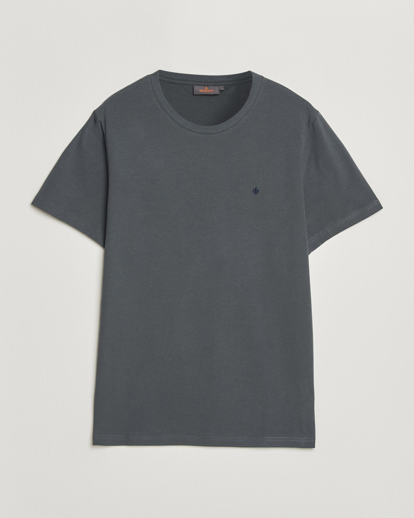 Mies | T-paidat | Morris | James Crew Neck T-Shirt Grey