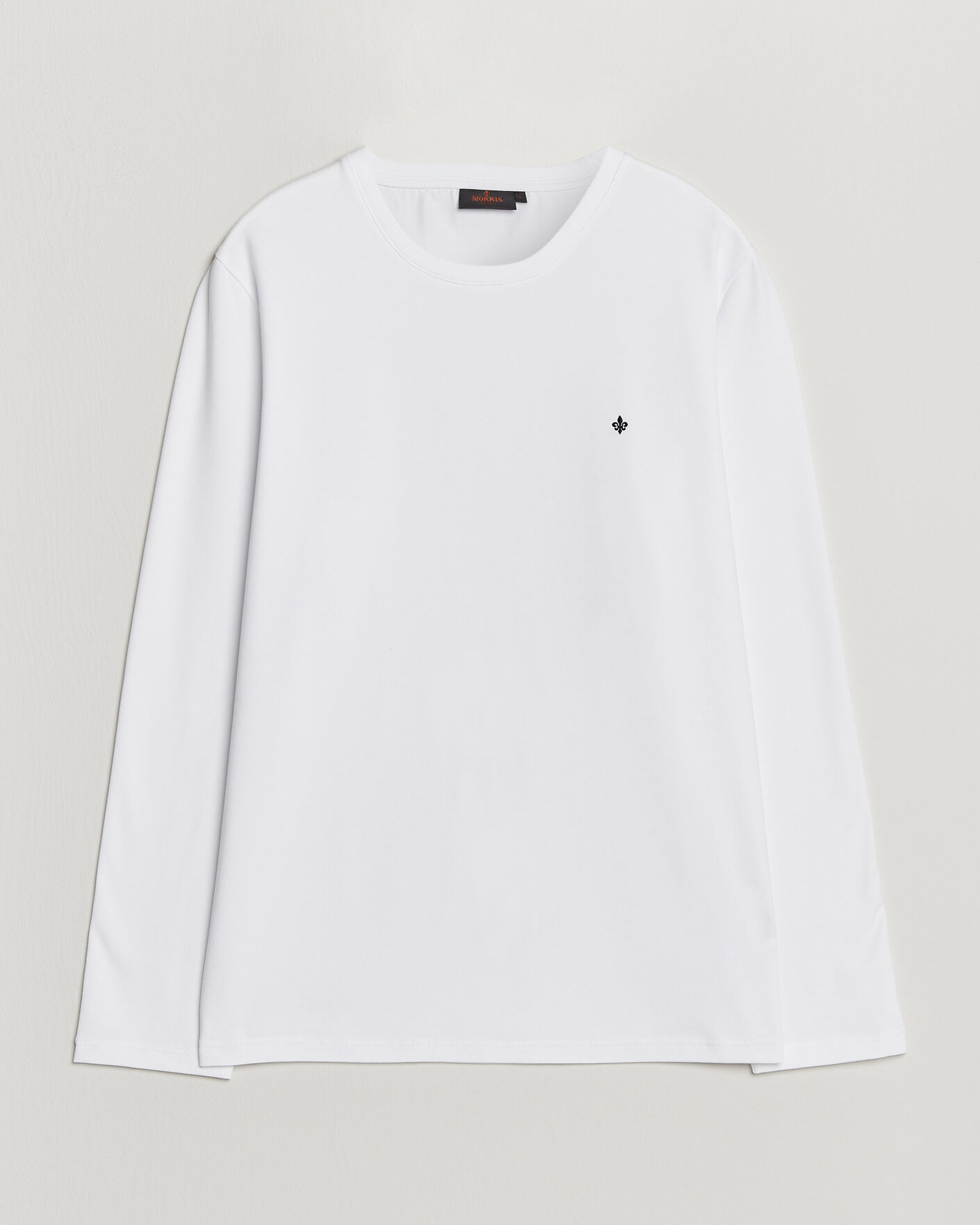 Mies | T-paidat | Morris | James Long Sleeve T-Shirt White