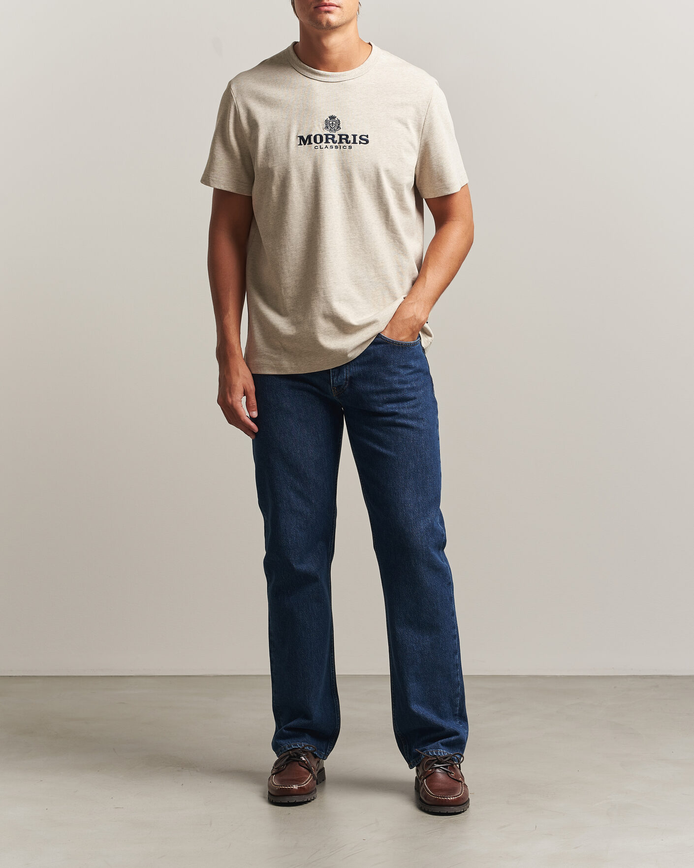 Mies | T-paidat | Morris | Brian T-Shirt Khaki