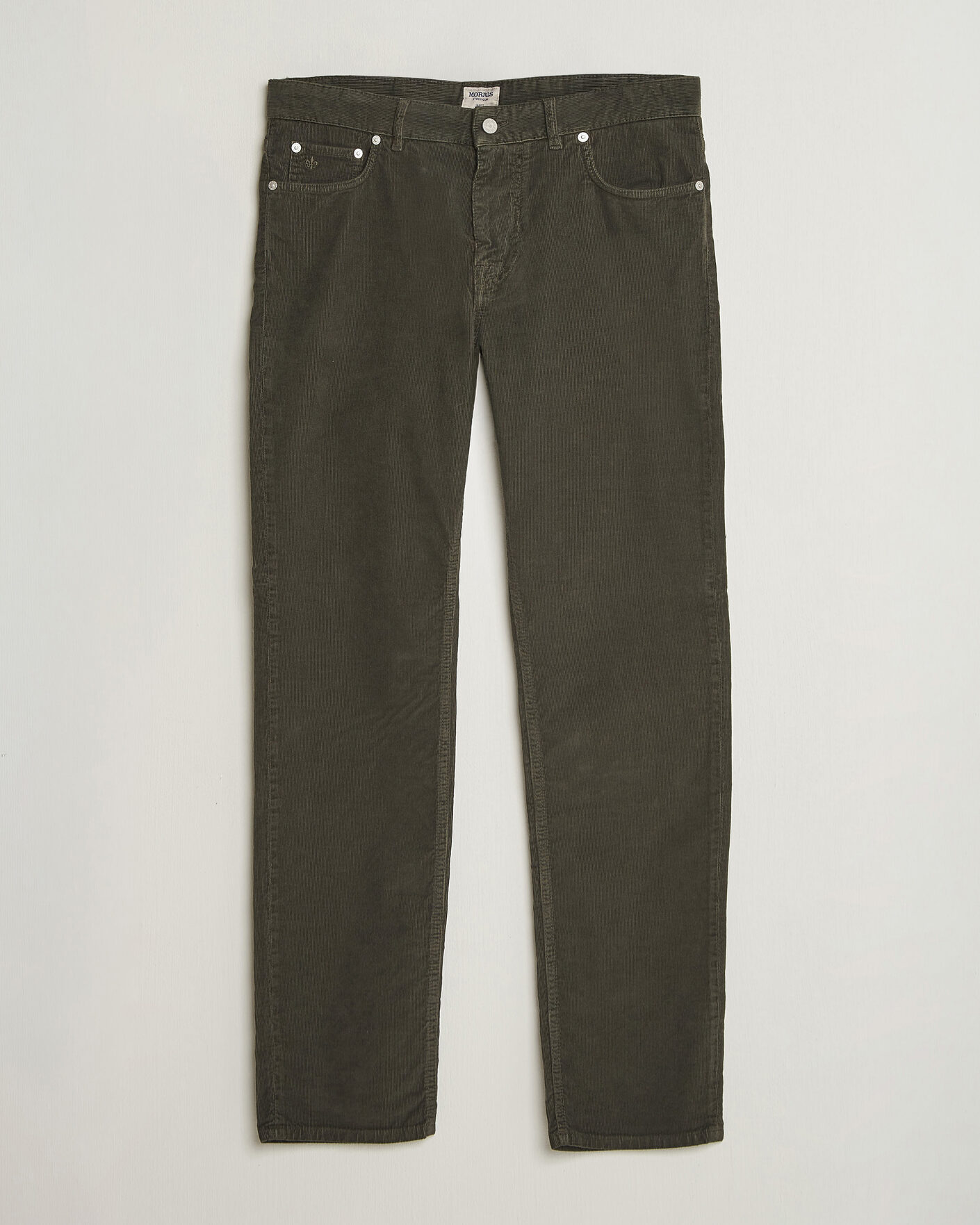 Mies | Housut | Morris | James Cord 5-Pocket Pants Olive